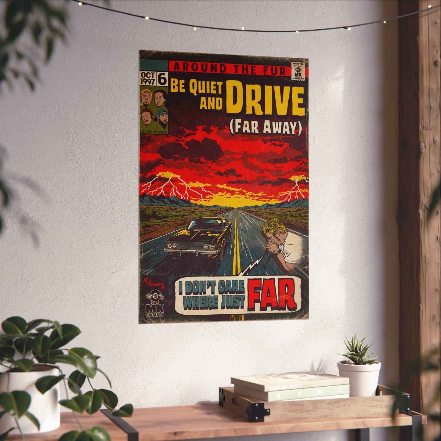 Be Quiet and Drive - Matte Vertical Posters