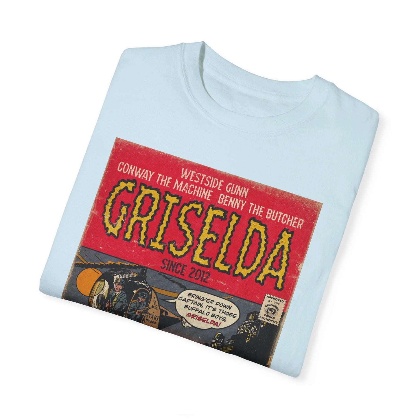 Griselda - Comic Book Art - Unisex Garment-Dyed T-shirt