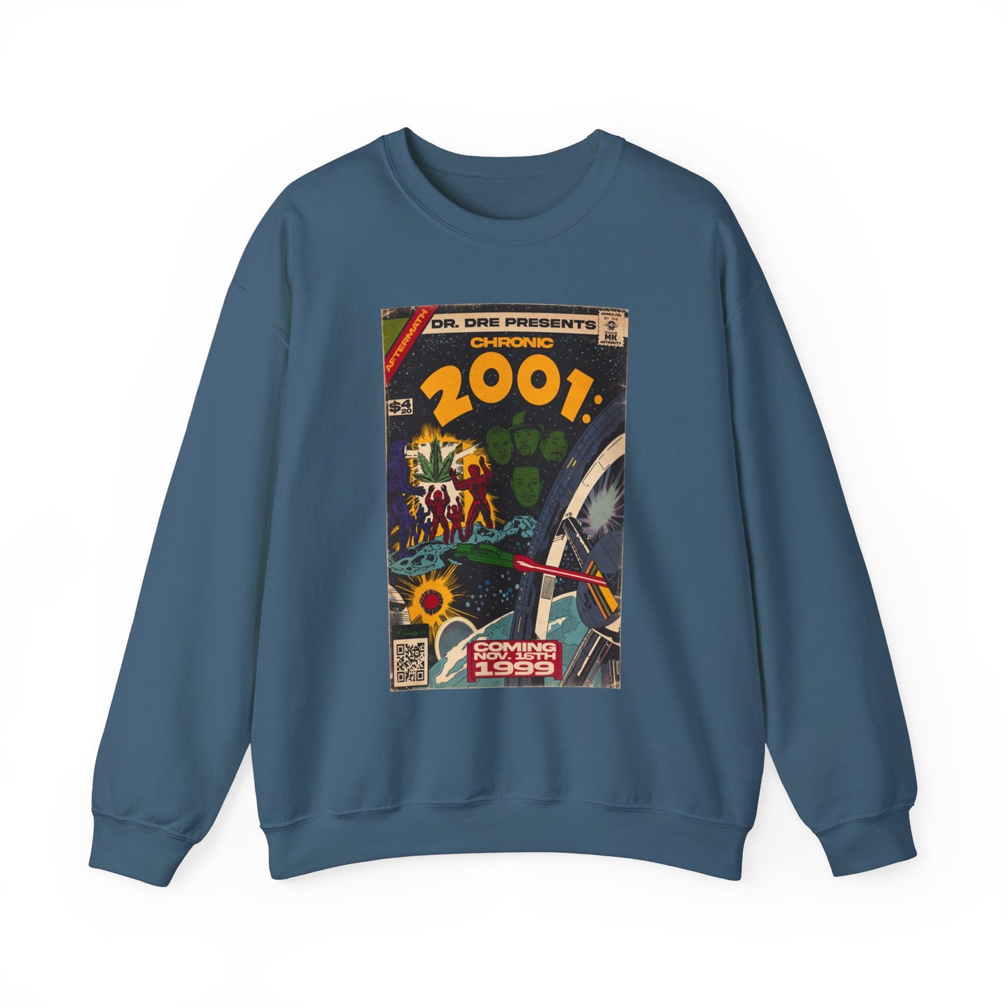 Dr. Dre - Chronic 2001 - Eminem, Snoop, Nate Dogg - Unisex Heavy Blend™ Crewneck Sweatshirt