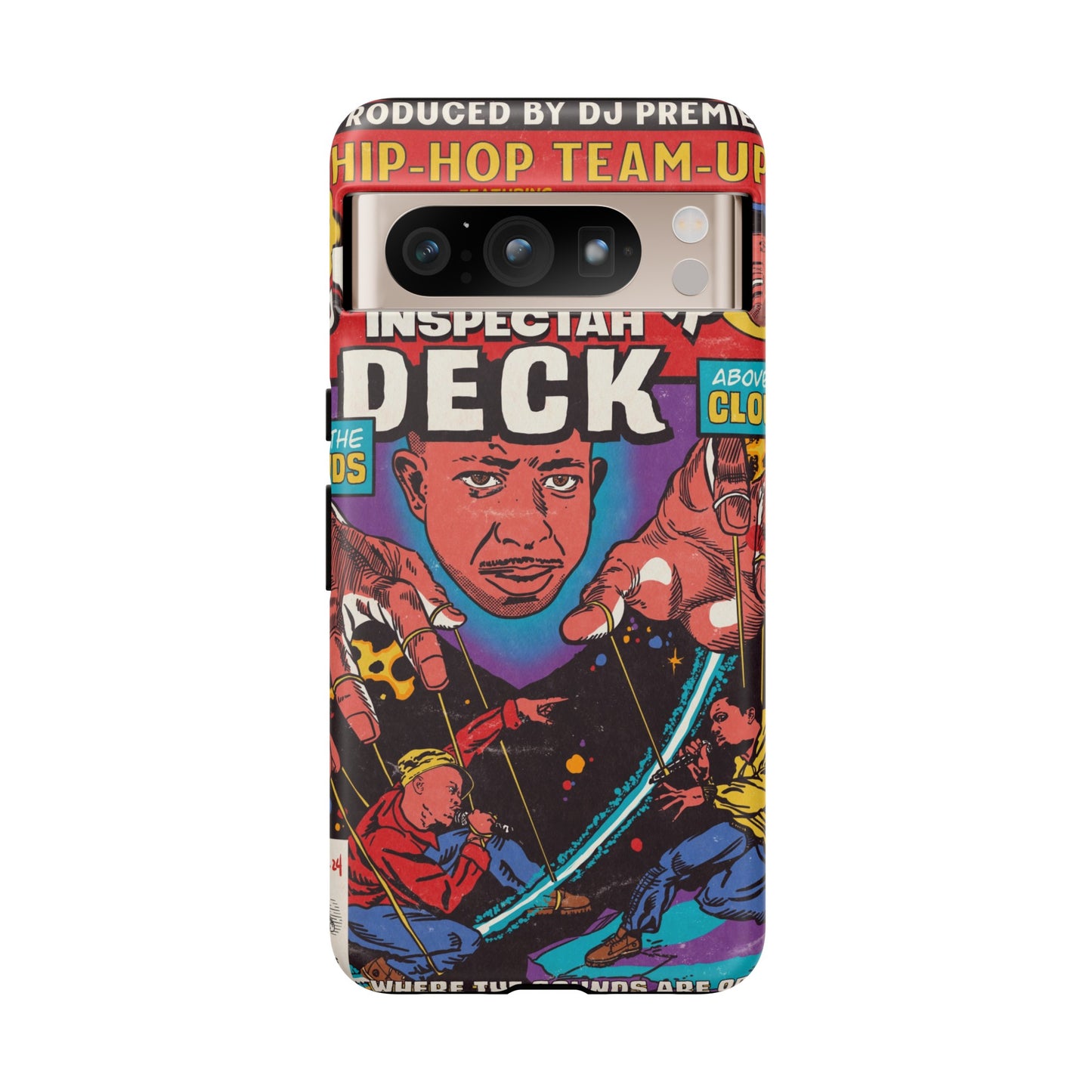 Gang Starr & Inspectah Deck - Above The Clouds - Tough Phone Cases