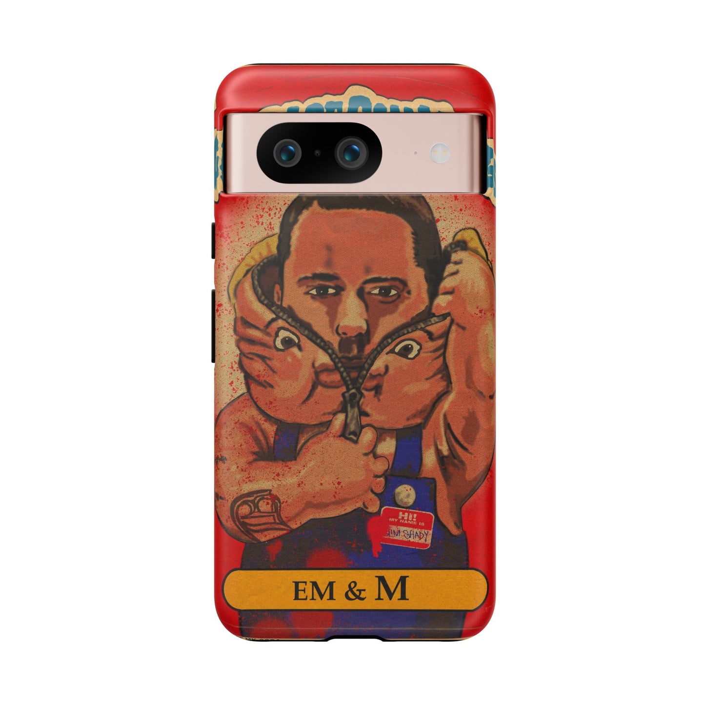 Em & M - Garbage Can Kings - Eminem - Tough Phone Cases