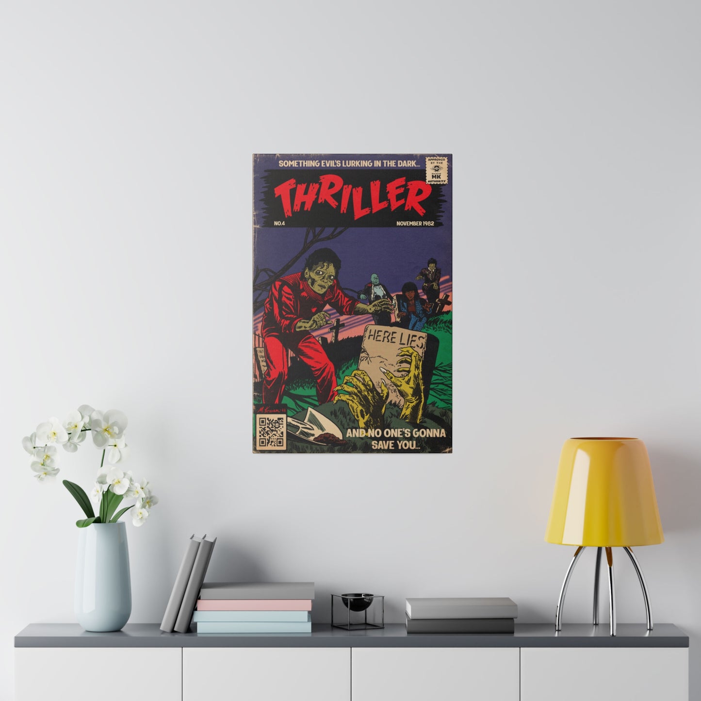 Thriller - Matte Canvas, Stretched, 0.75"