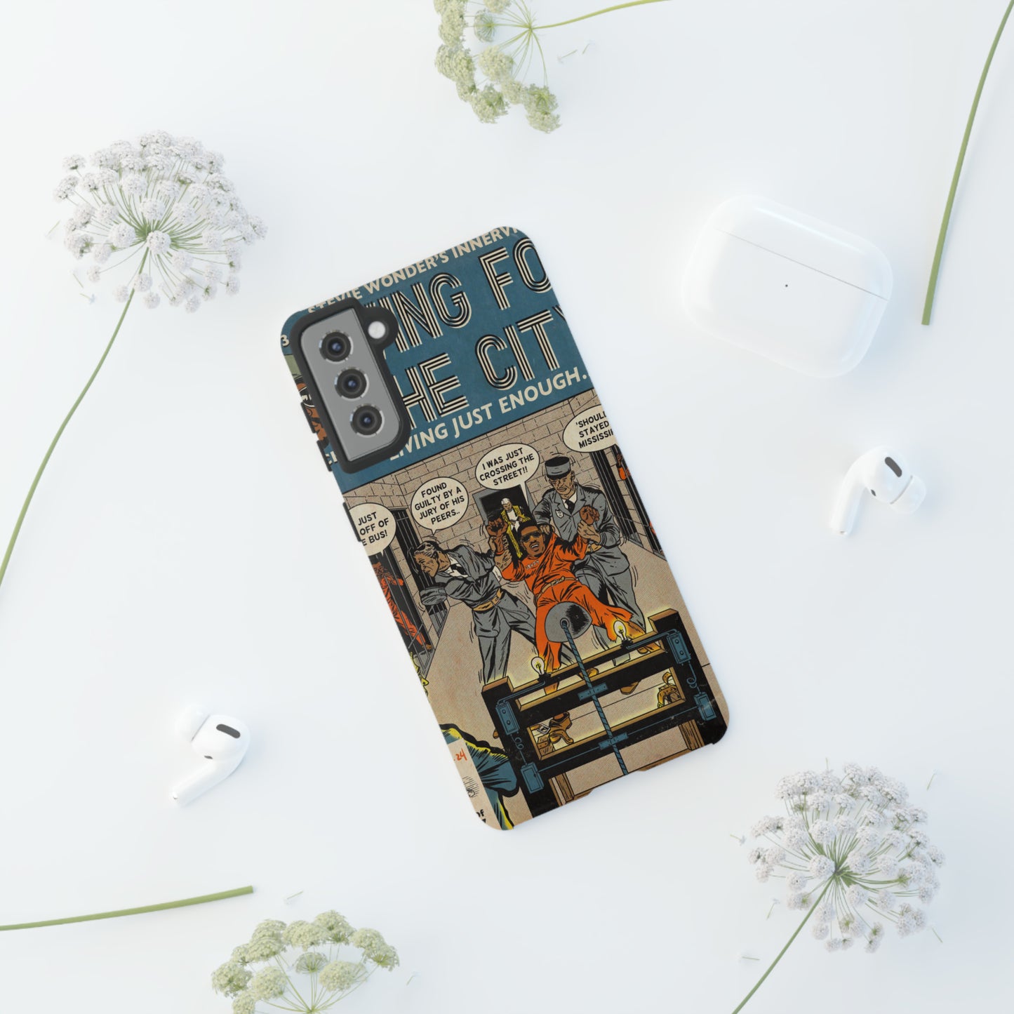 Stevie Wonder - Living For The City - Tough Phone Cases