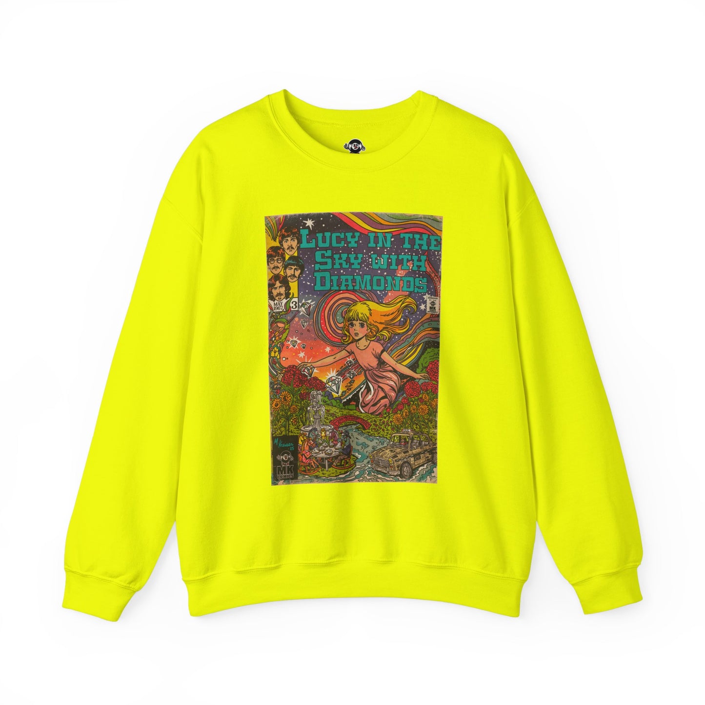 Lucy in the Sky with Diamonds - Unisex Heavy Blend™ Crewneck Sweatshirt