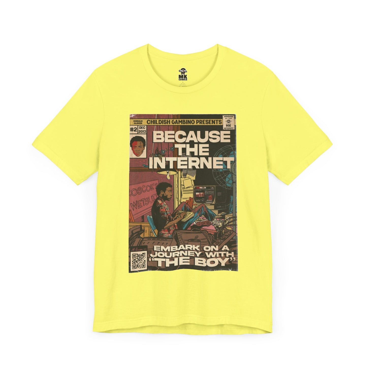 Childish Gambino- Because The Internet - Unisex Jersey Short Sleeve Tee