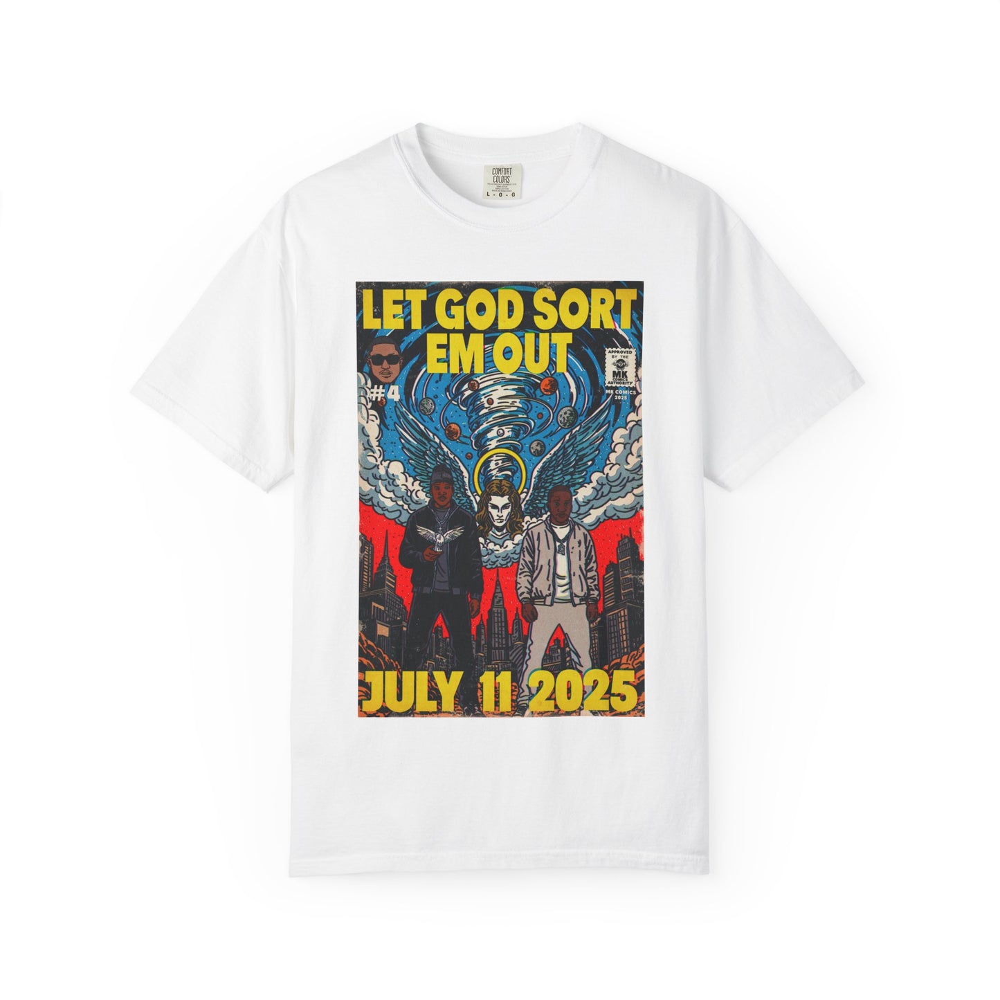 Let God Sort Em Out - Unisex Comfort Colors T-shirt