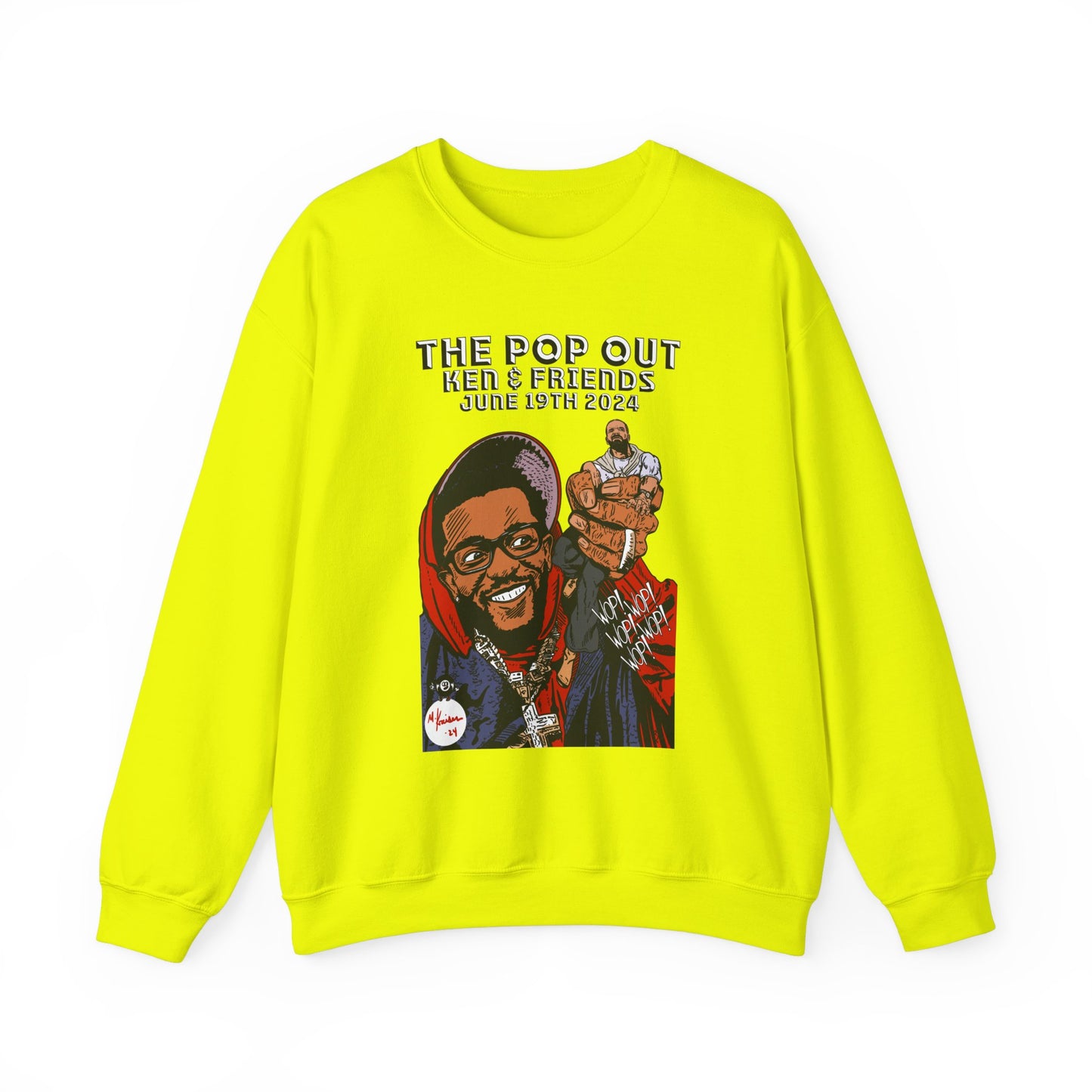 Kendrick Lamar - The Pop Out - Unisex Heavy Blend™ Crewneck Sweatshirt