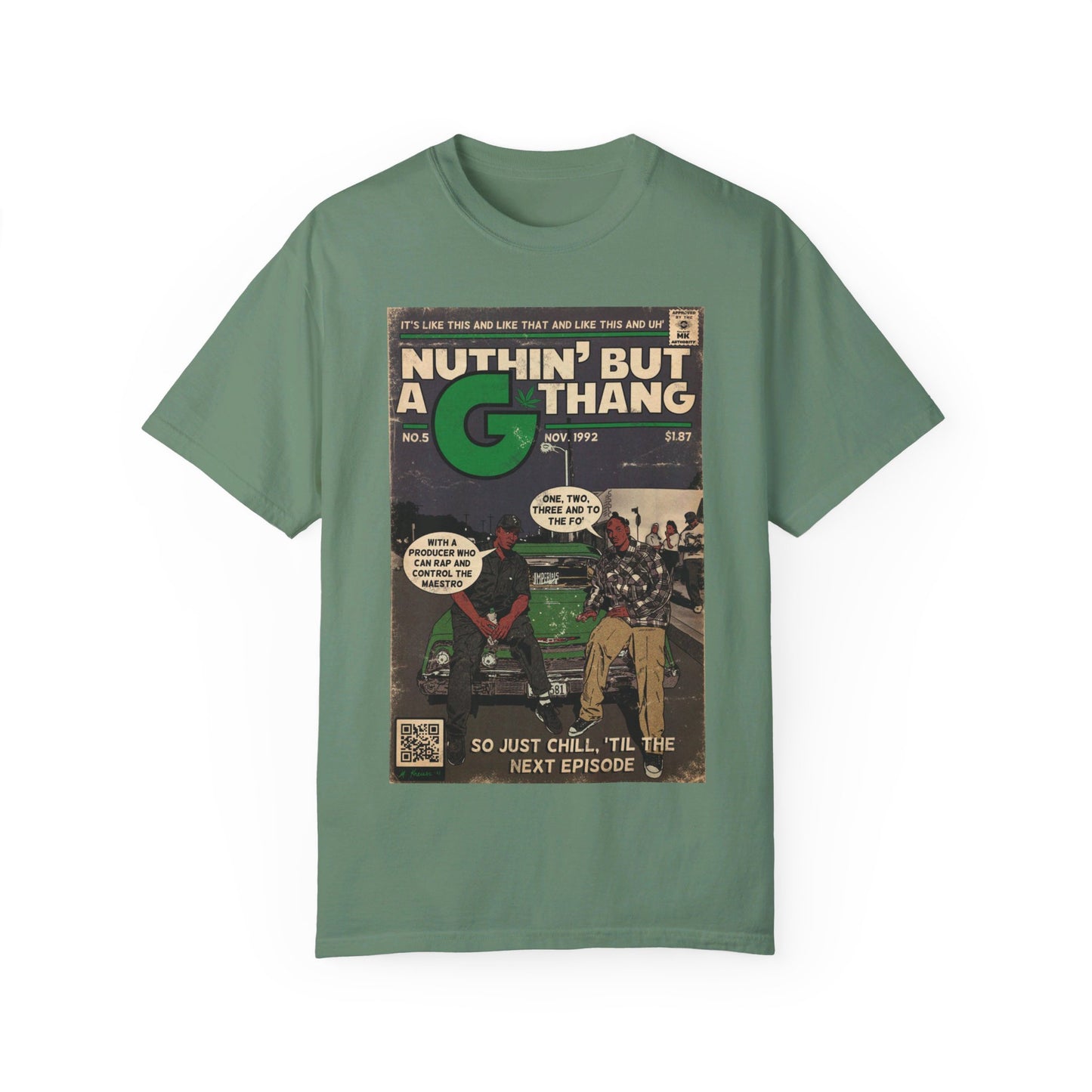 Dr. Dre & Snoop Dogg - Ain’t Nuthin But a G Thang - Unisex Comfort Colors T-shirt