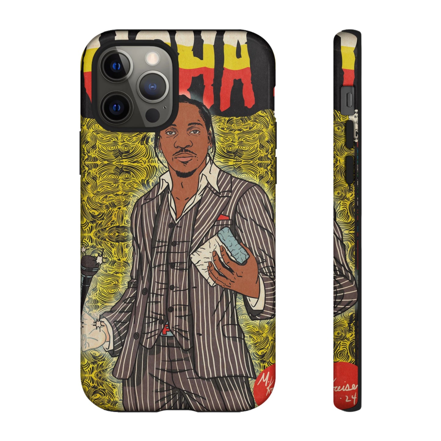 Pusha T - Comic Book Art - Tough Phone Cases