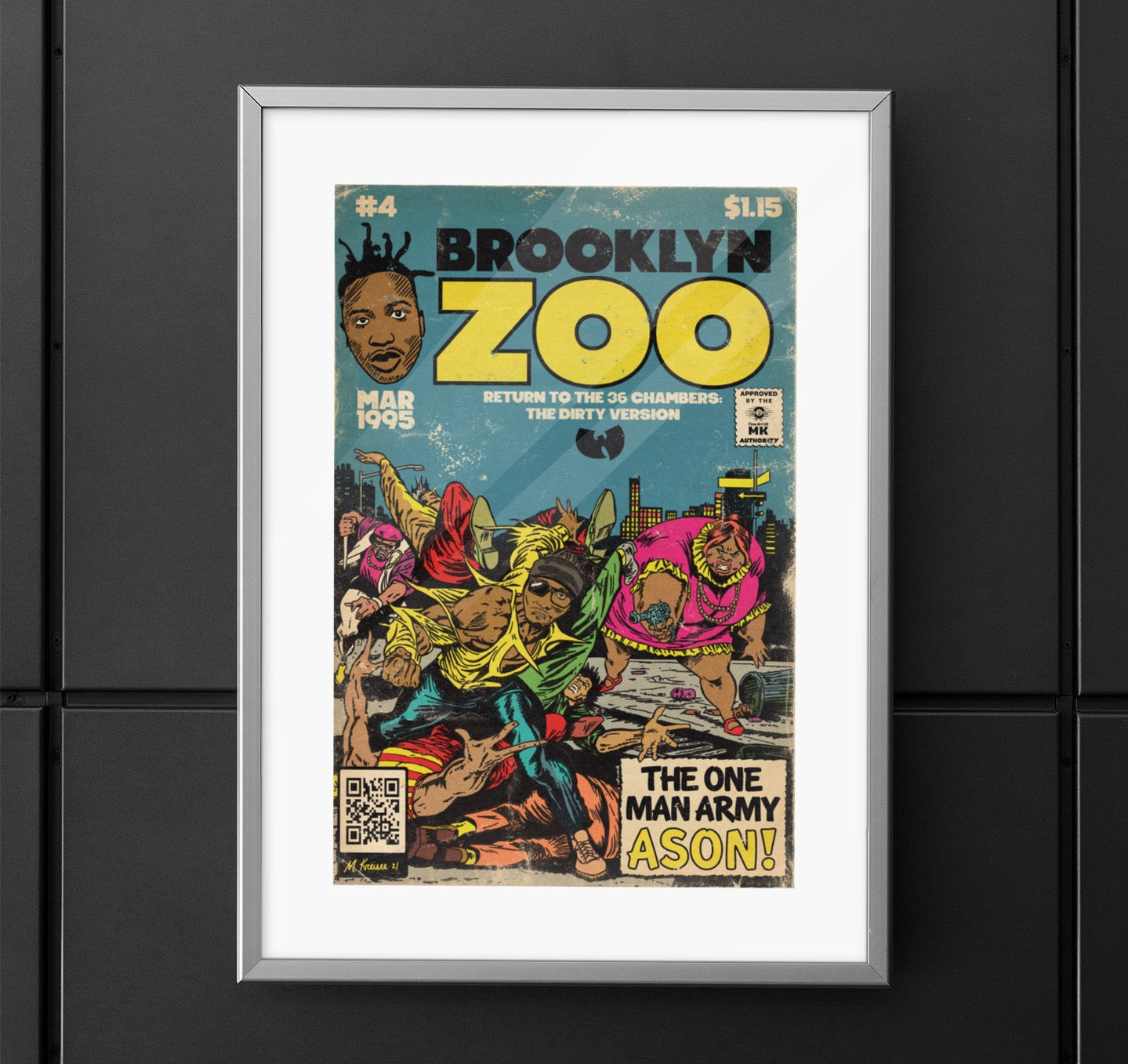 Ol’ Dirty Bastard - Brooklyn Zoo - ODB - Vertical Matte Poster