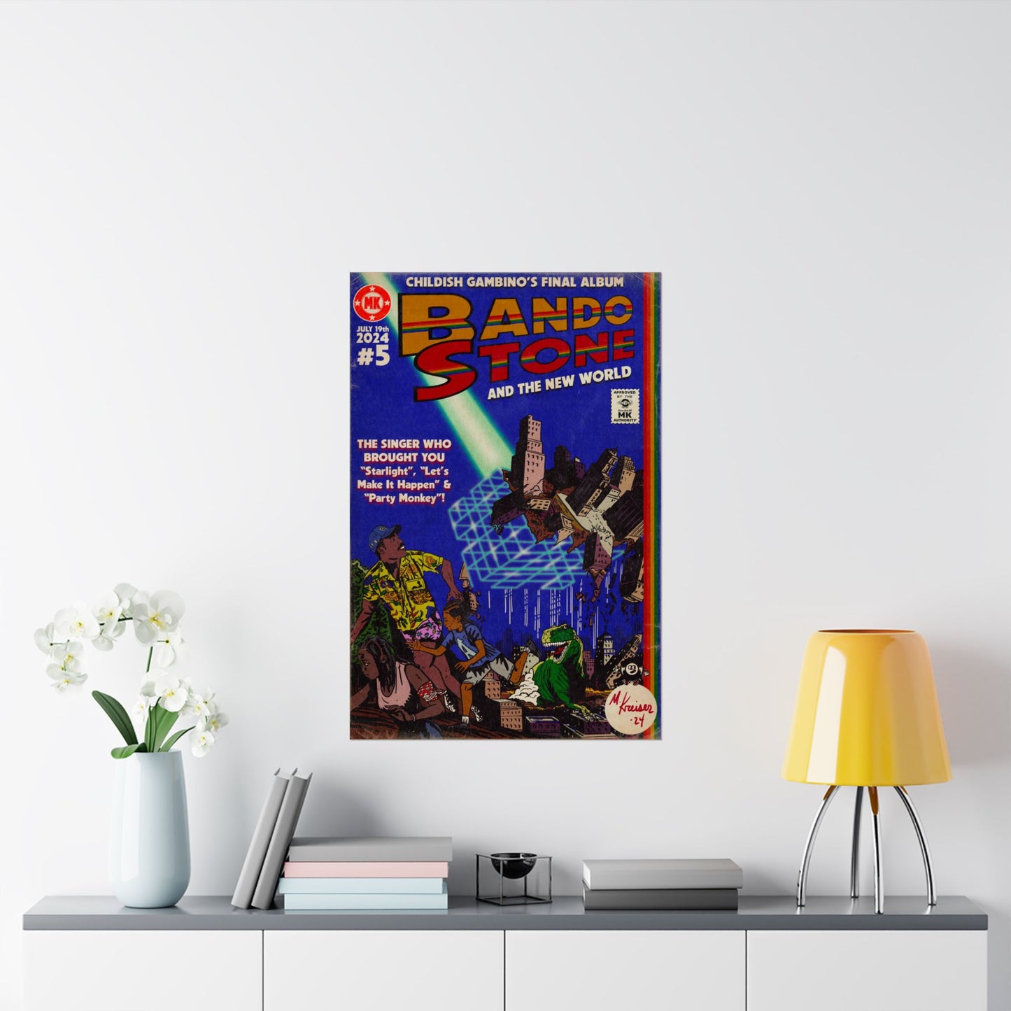 Childish Gambino - Bando Stone - Matte Vertical Posters