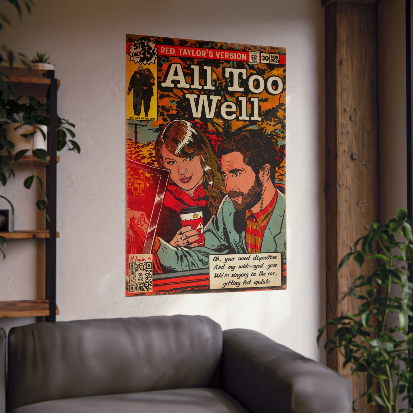 All Too Well - Matte Vertical Posters