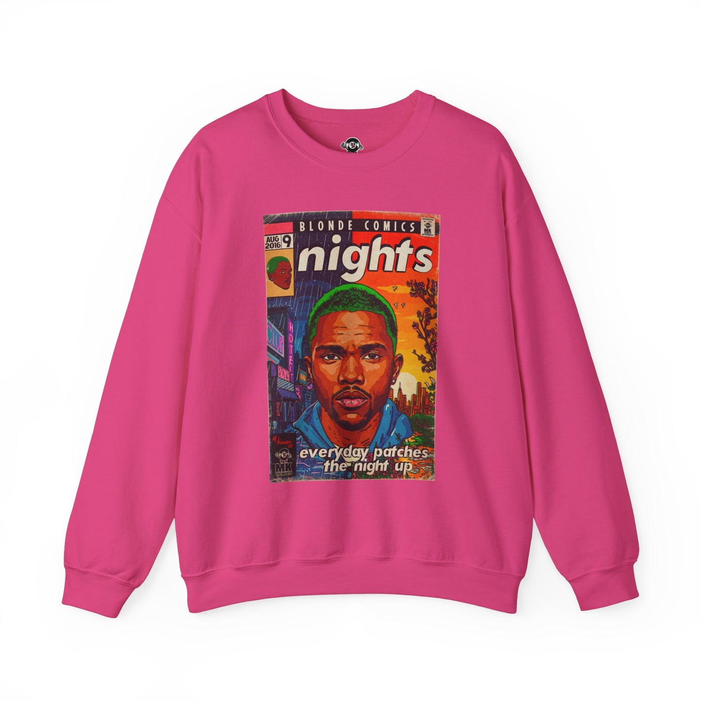 Frank Ocean -Nights - Unisex Heavy Blend™ Crewneck Sweatshirt