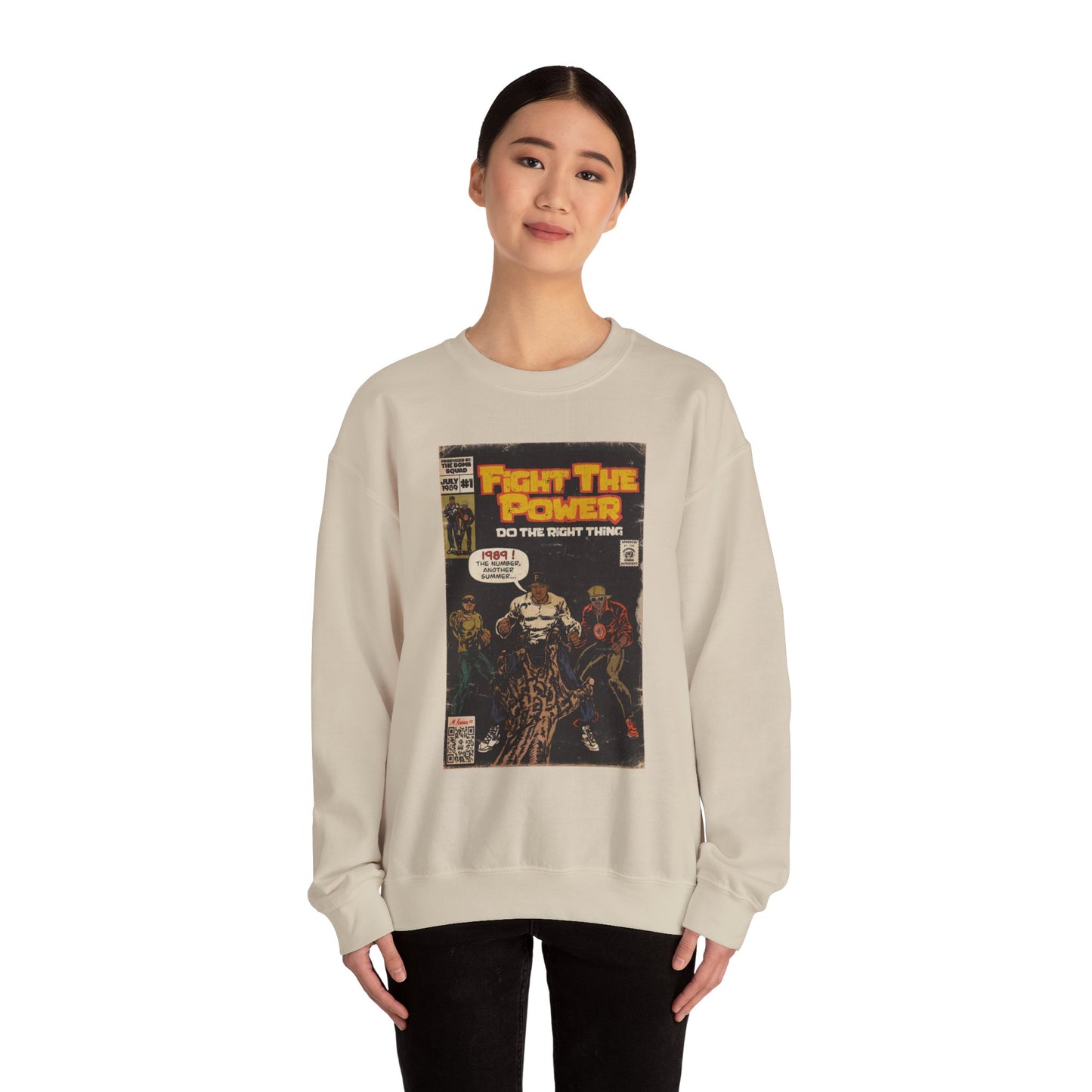Public Enemy - Fight The Power - Unisex Heavy Blend™ Crewneck Sweatshirt