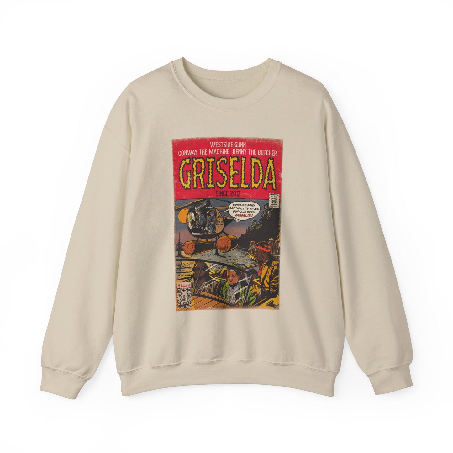 Griselda - Comic Book Art - Unisex Heavy Blend™ Crewneck Sweatshirt