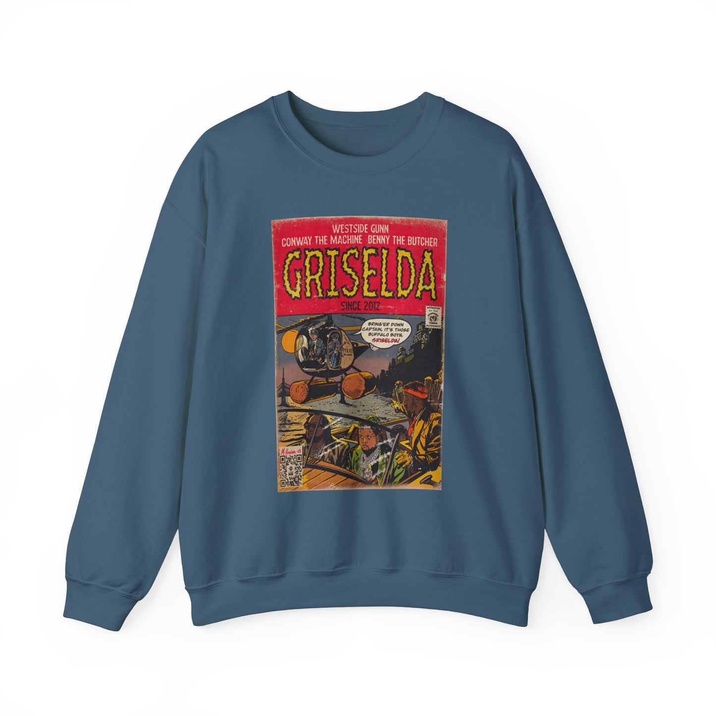 Griselda - Comic Book Art - Unisex Heavy Blend™ Crewneck Sweatshirt