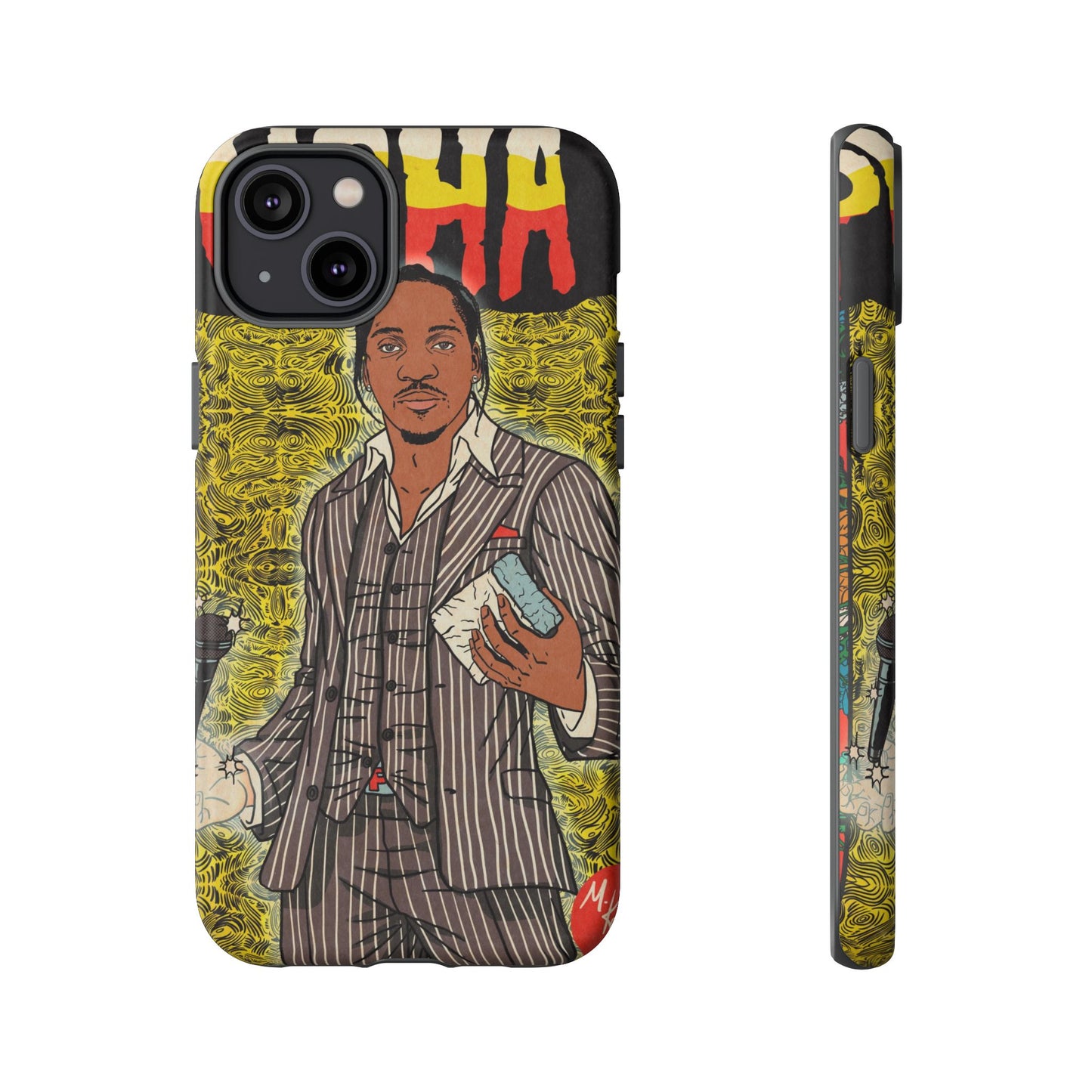 Pusha T - Comic Book Art - Tough Phone Cases