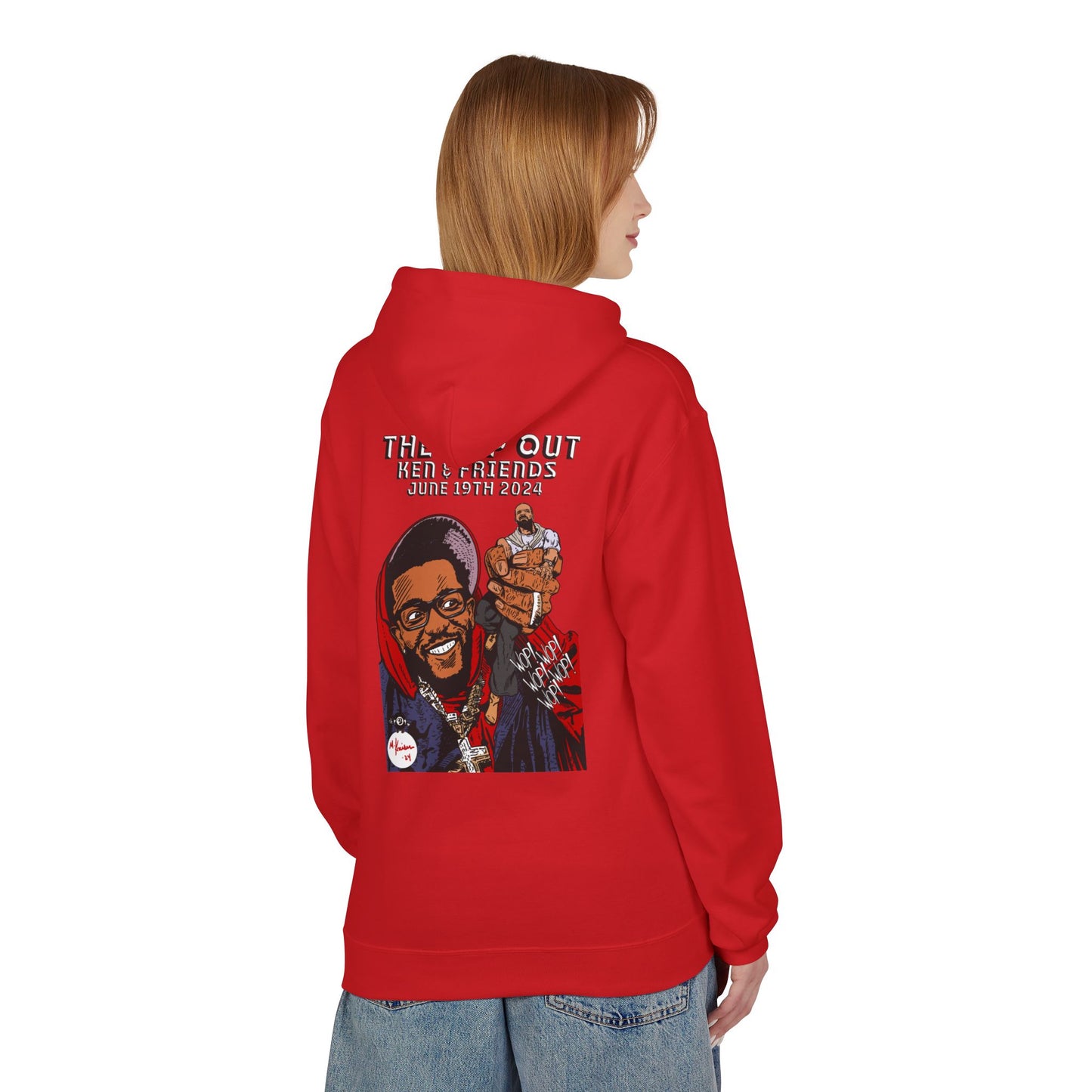 Kendrick Lamar - The Pop Out - Unisex Midweight Softstyle Fleece Hoodie