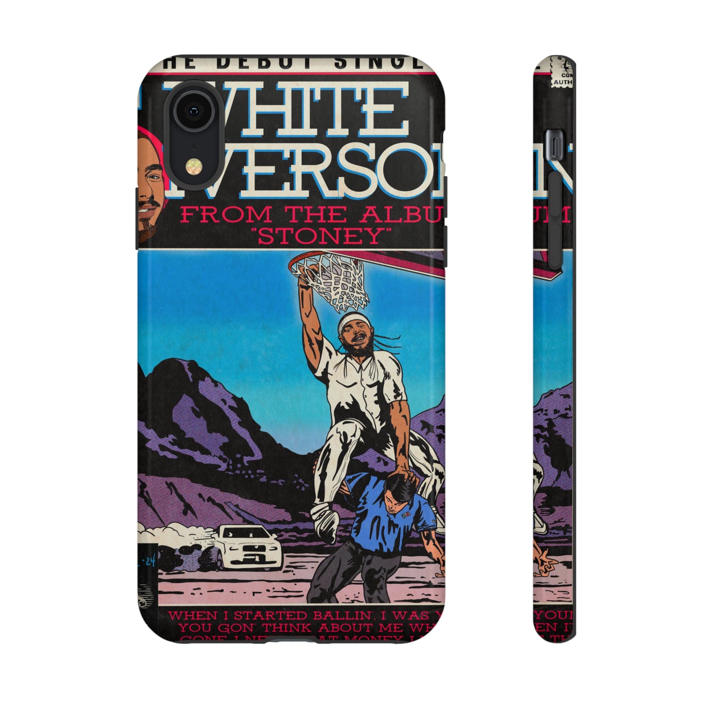 Post Malone - White Iverson - Tough Phone Cases