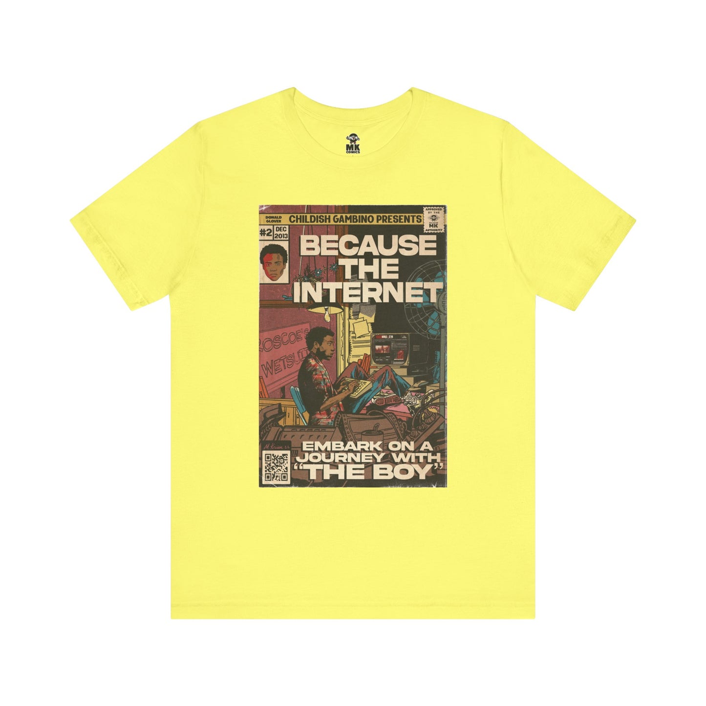 Childish Gambino- Because The Internet - Unisex Jersey Short Sleeve Tee