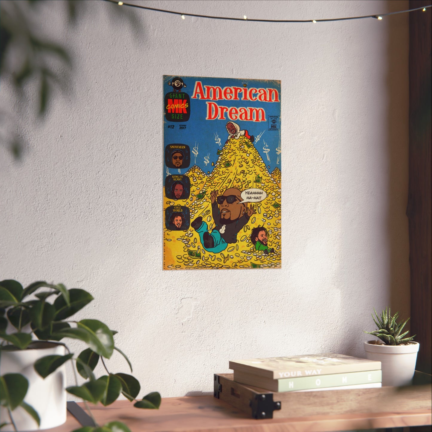 American Dream - Matte Vertical Posters