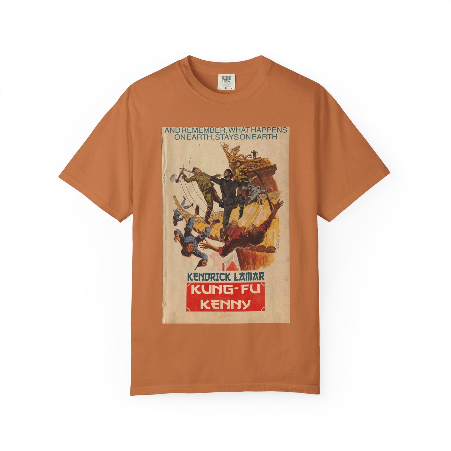 Kendrick Lamar - Kung Fu Kenny - Unisex Comfort Colors T-shirt