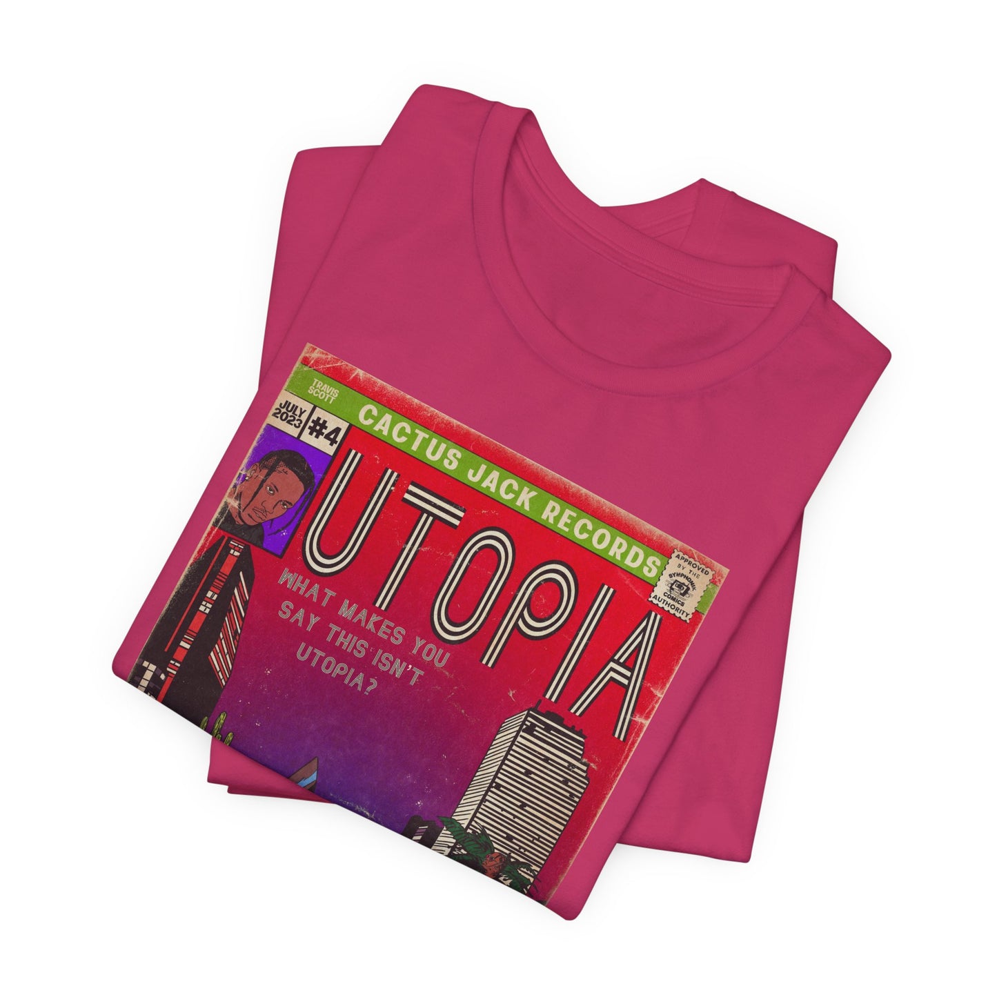 Travis Scott - Utopia - Unisex Jersey Short Sleeve Tee