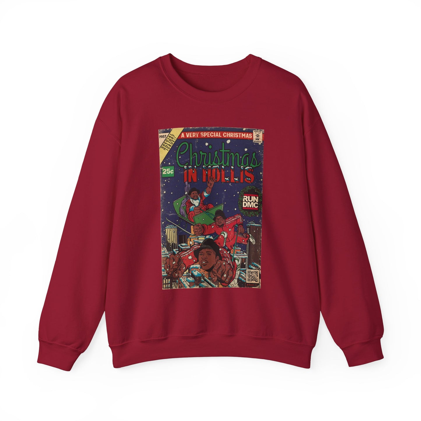 RUN DMC - Christmas in Hollis - Unisex Heavy Blend™ Crewneck Sweatshirt