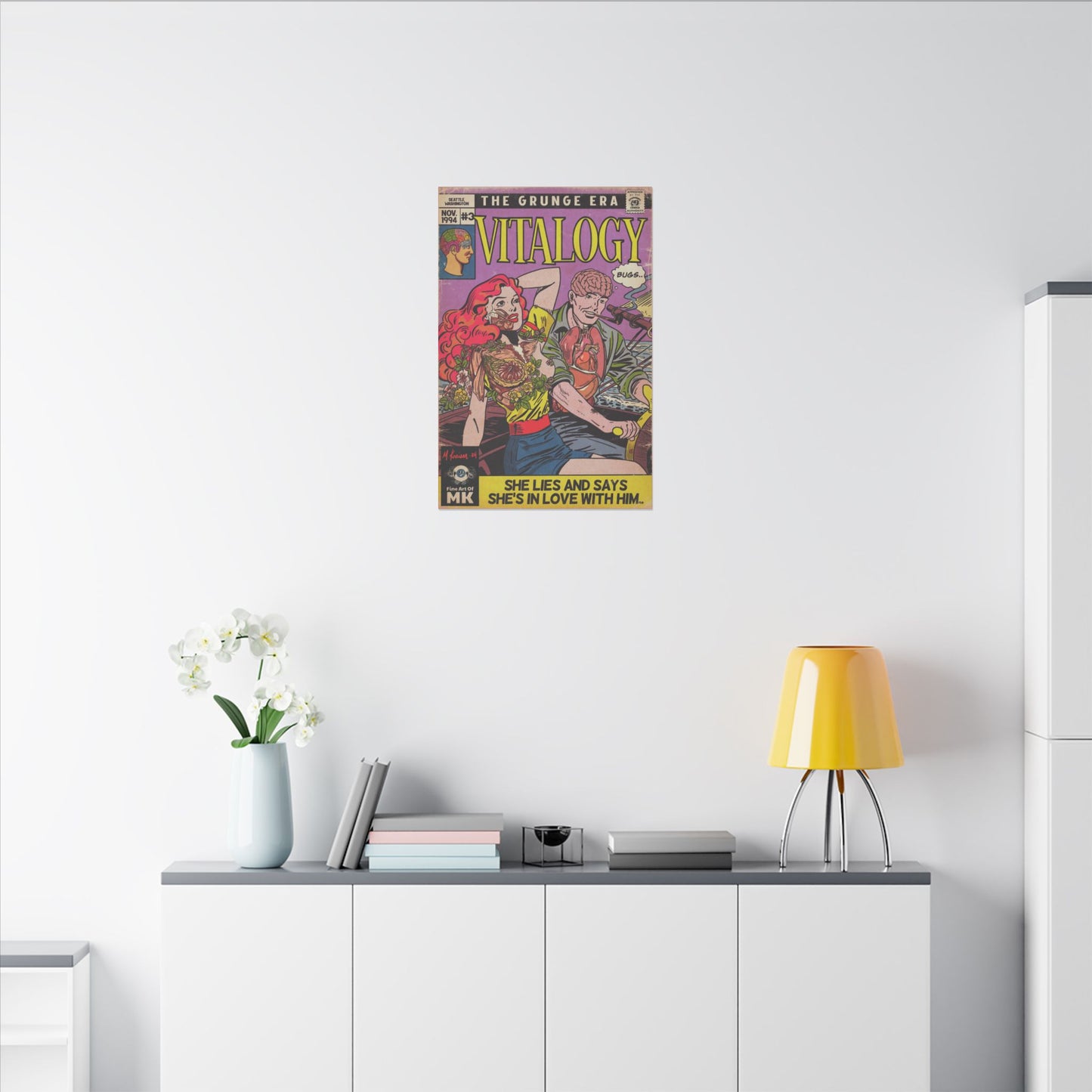 Vitalogy - Matte Canvas, Stretched, 0.75"