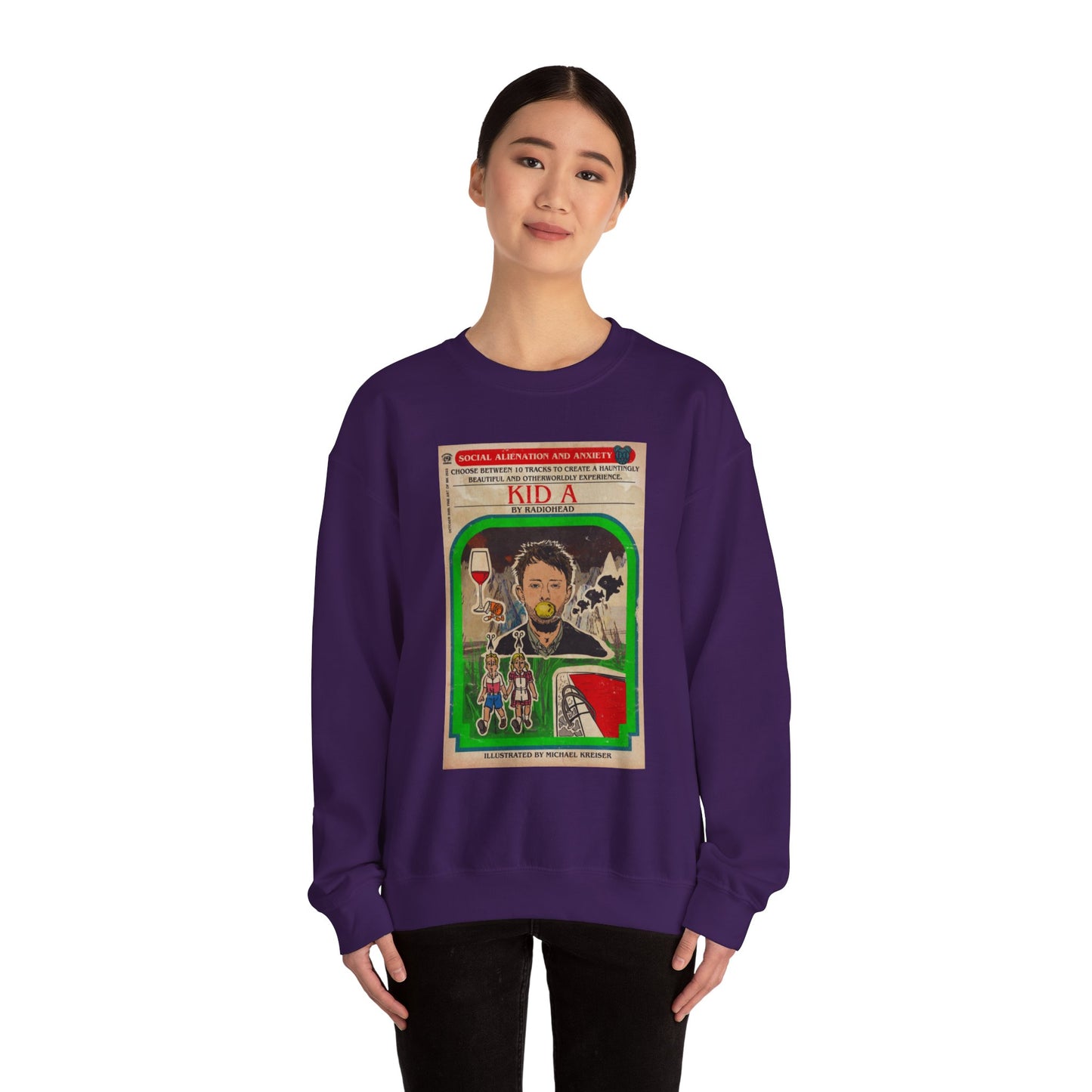 Kid A - Unisex Heavy Blend™ Crewneck Sweatshirt