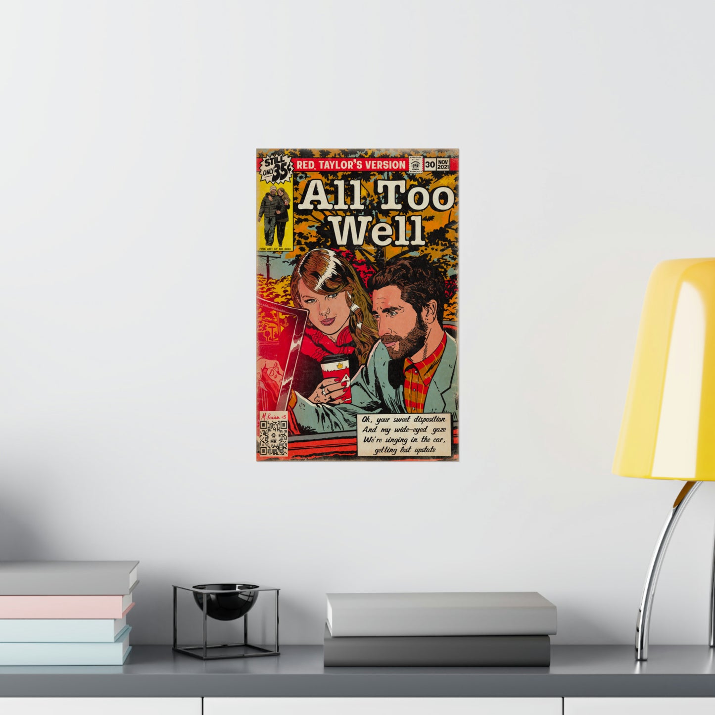 Taylor Swift - All Too Well - Matte Vertical Posters