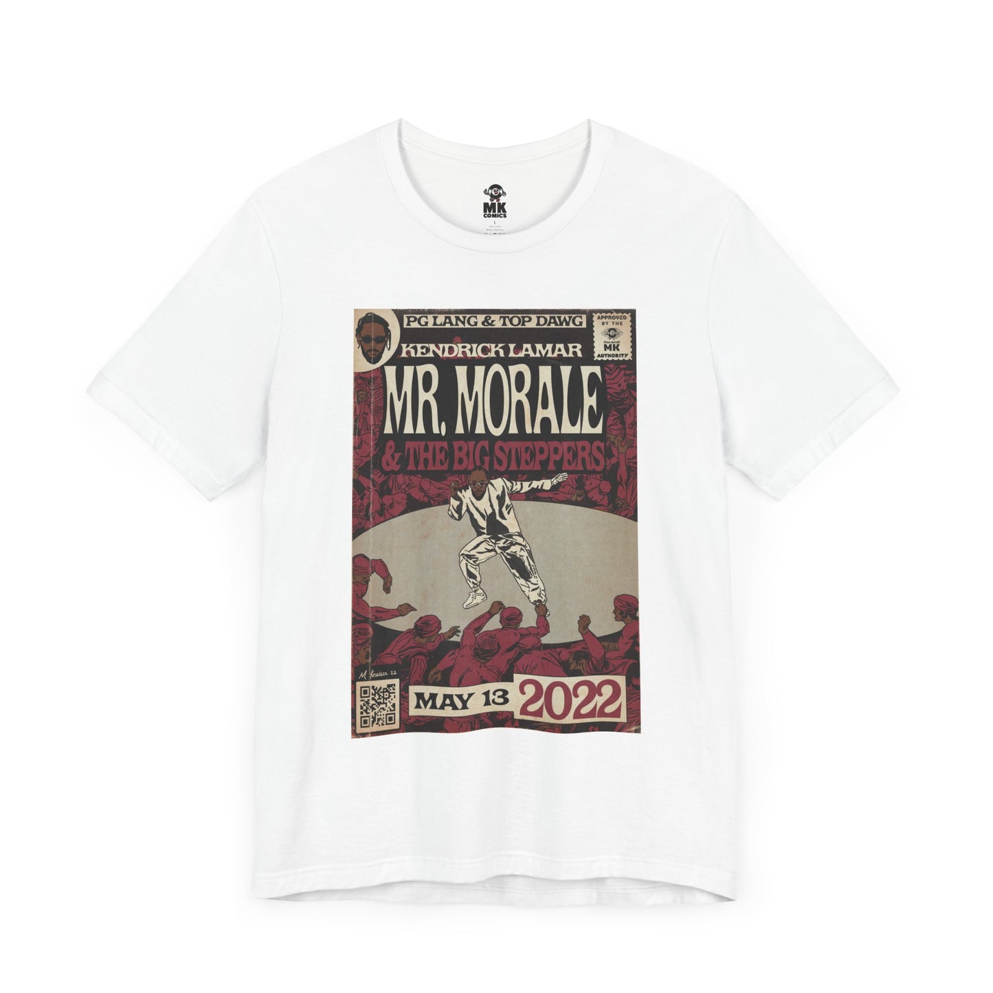 Kendrick - Mr Morale & The Big Steppers - Unisex Jersey Short Sleeve Tee
