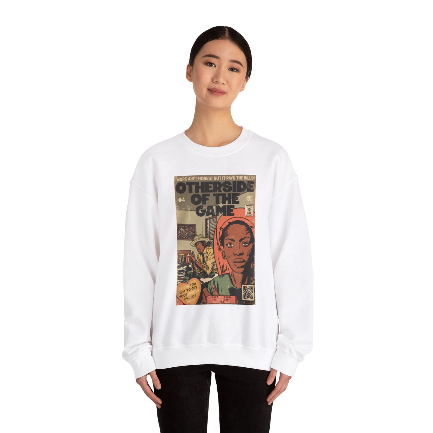 Erykah Badu - Otherside of the Game - Unisex Heavy Blend™ Crewneck Sweatshirt