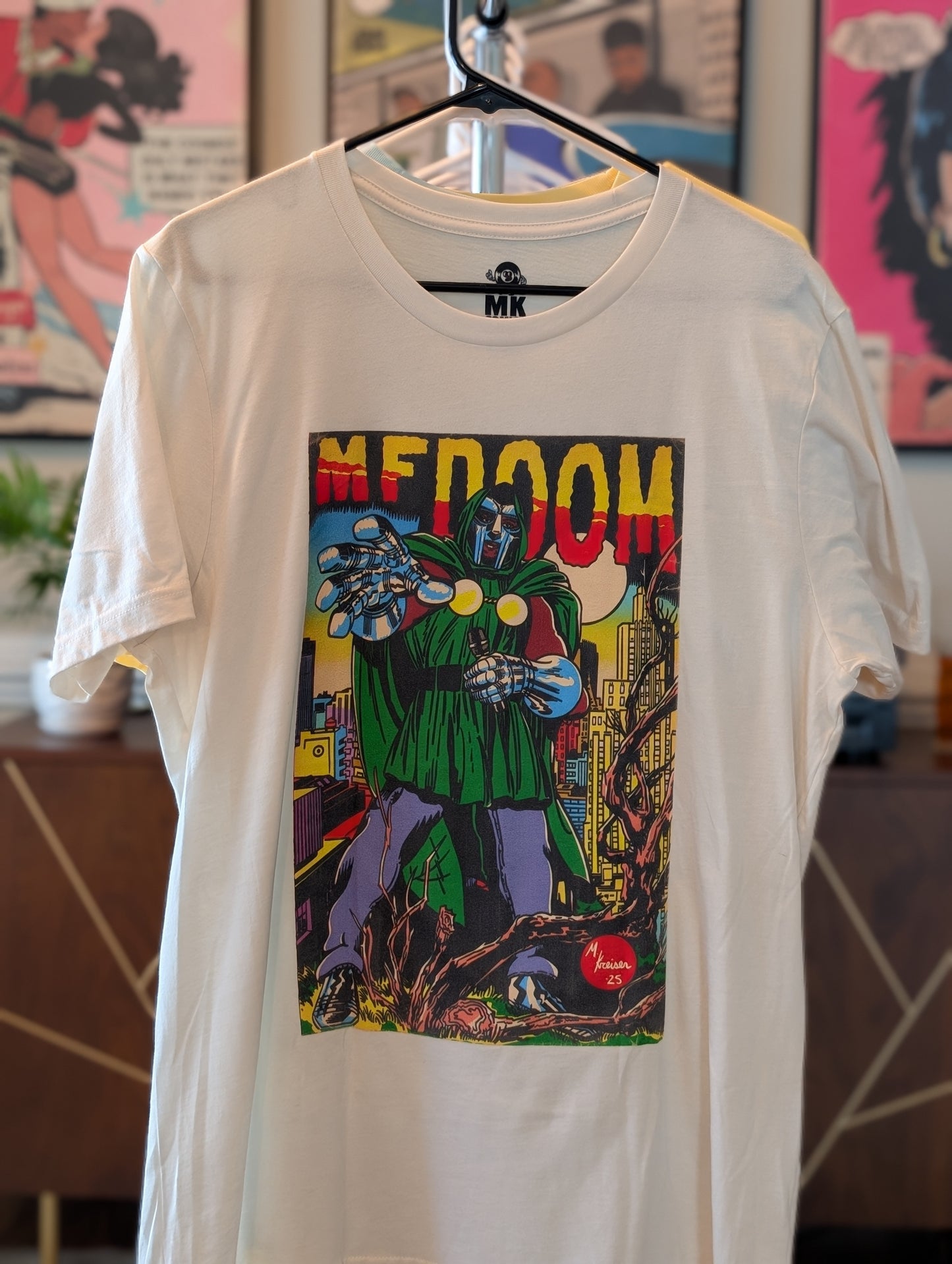 DOOM - Comic Book Art - Unisex Jersey T-Shirt