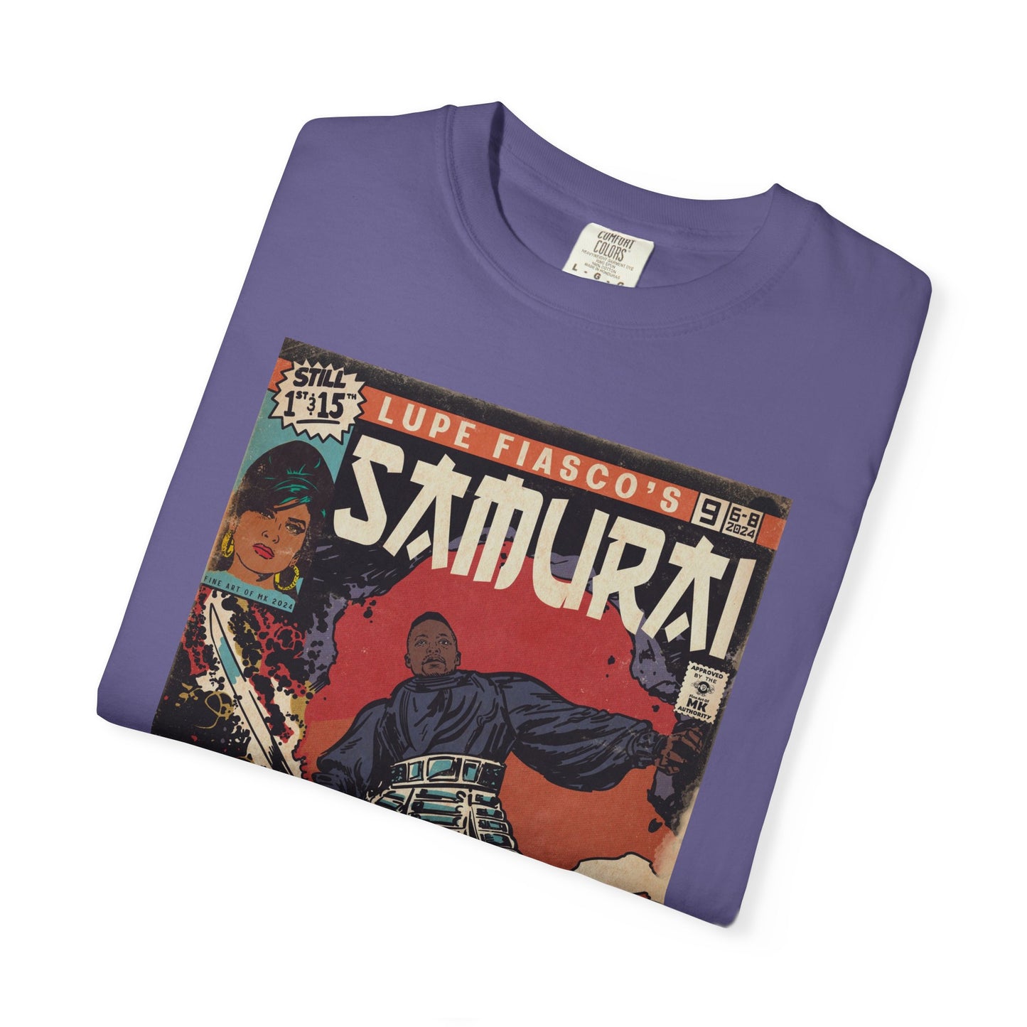 Lupe Fiasco - Samurai - Unisex Comfort Colors T-shirt