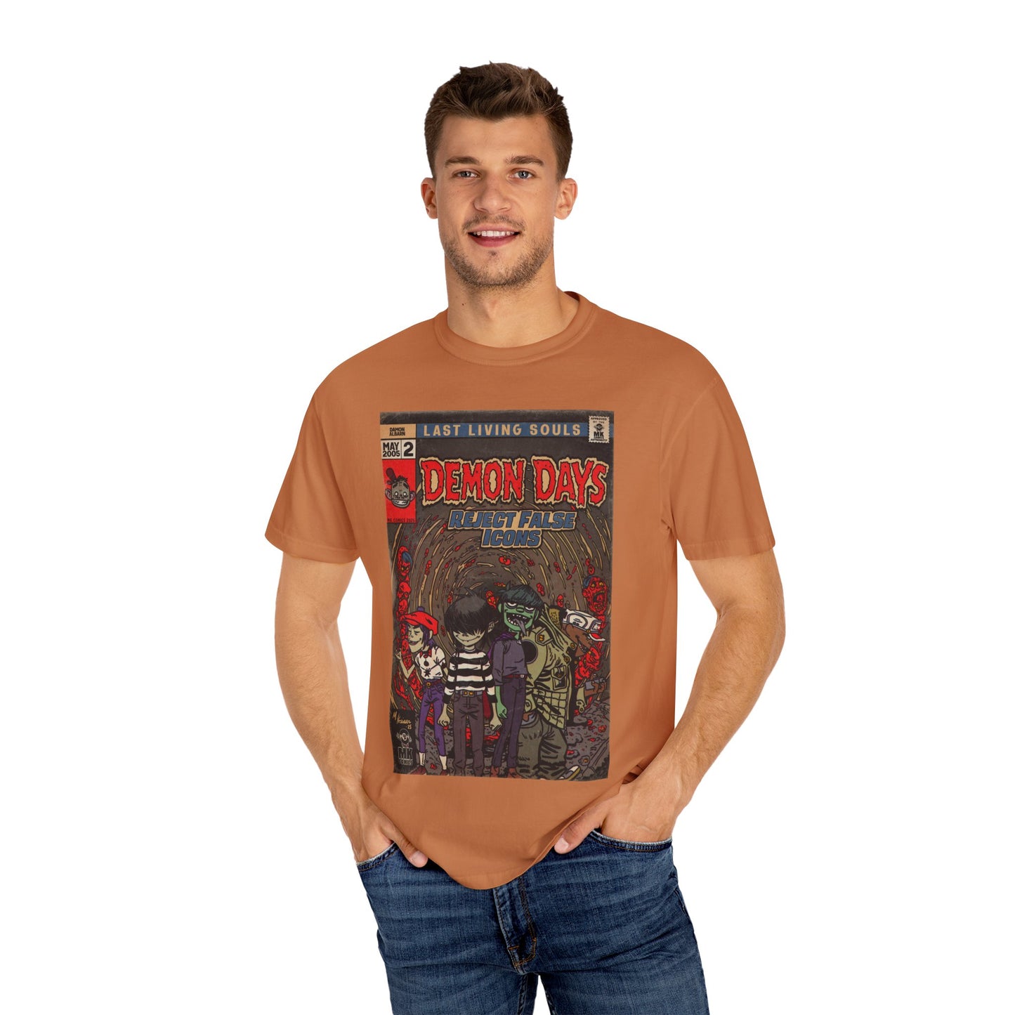 Demon Days - Unisex Garment-Dyed T-shirt