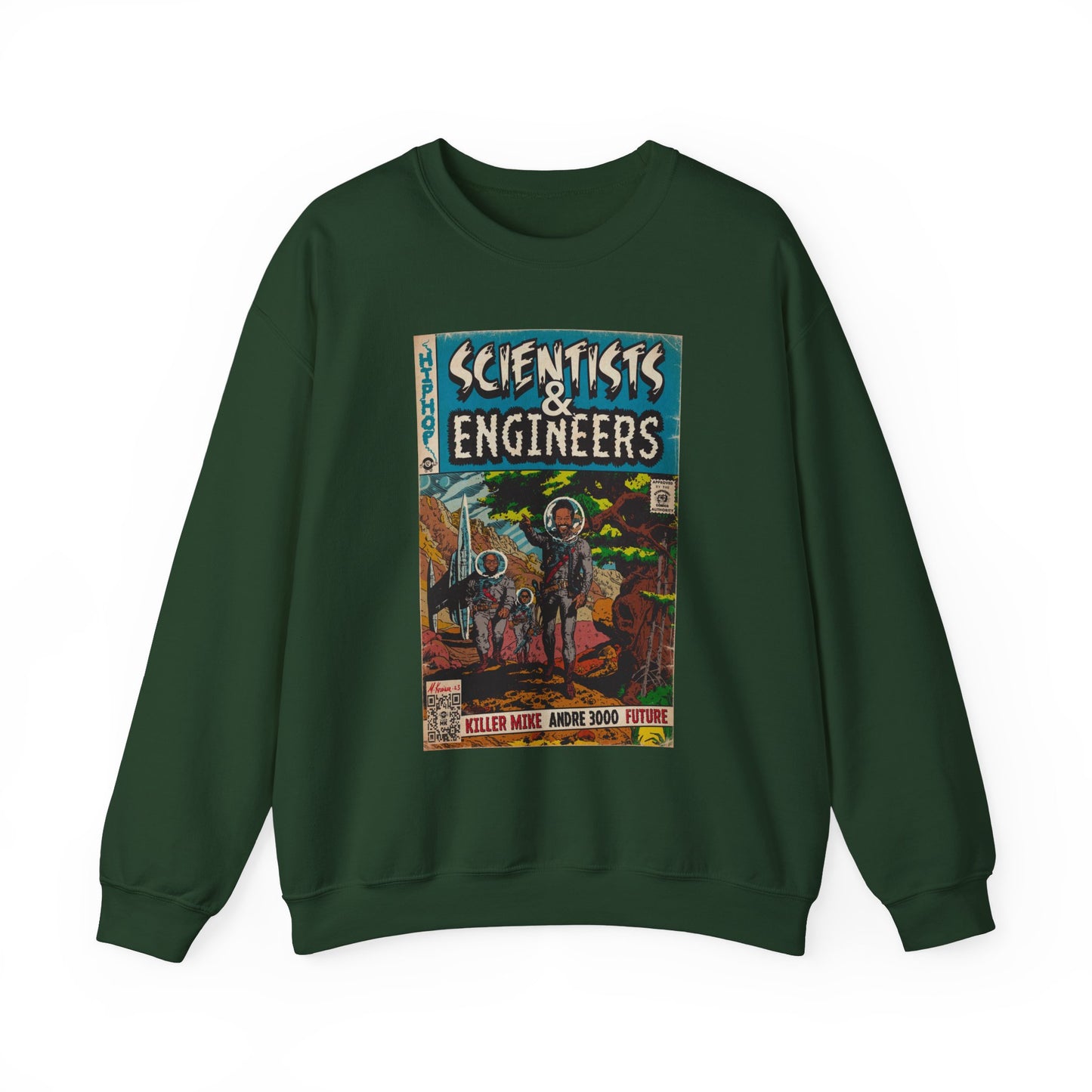 Killer Mike - Scientists & Engineers - Andre 3000 - Future - Unisex Heavy Blend™ Crewneck Sweatshirt