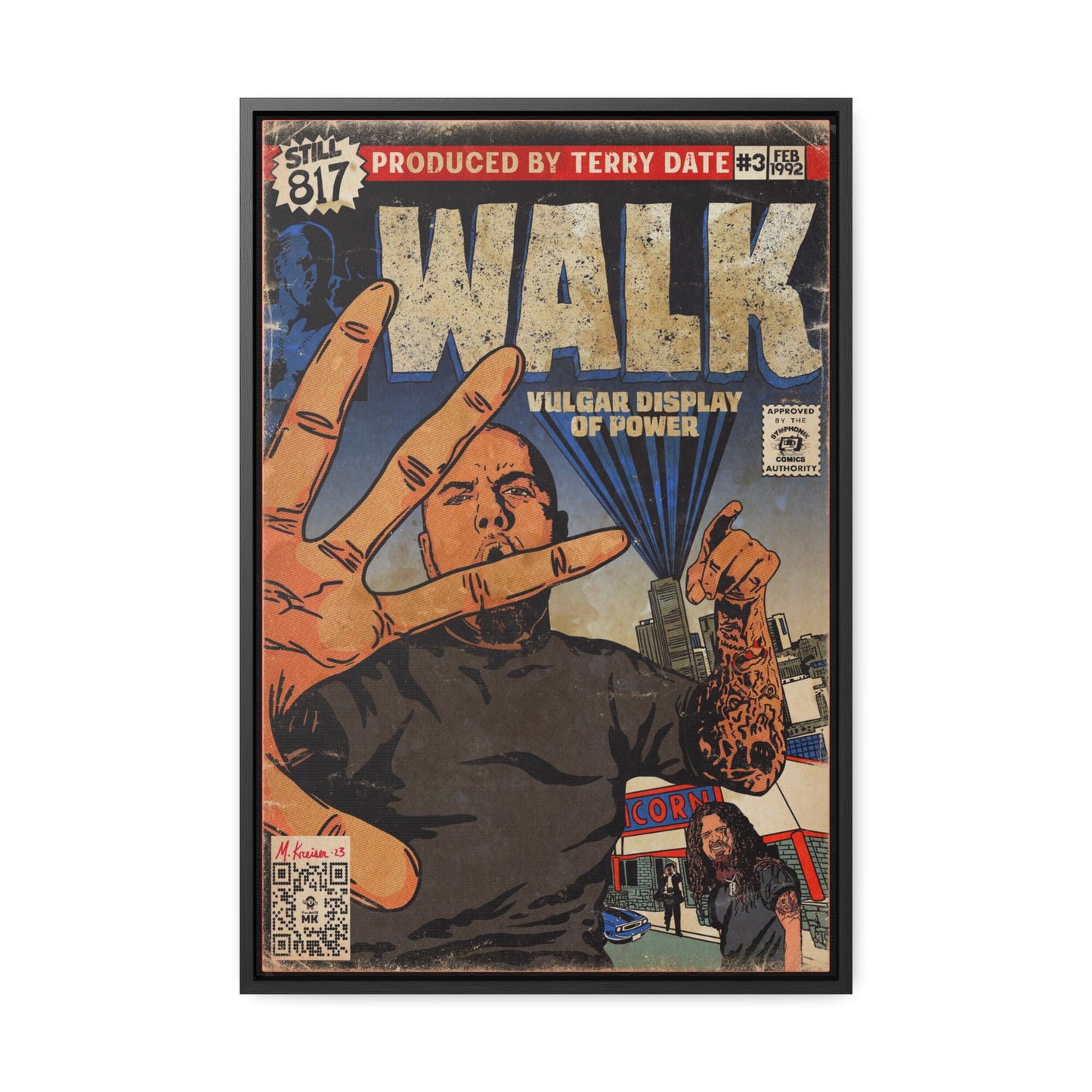 Pantera - Walk - Gallery Canvas Wraps, Vertical Frame