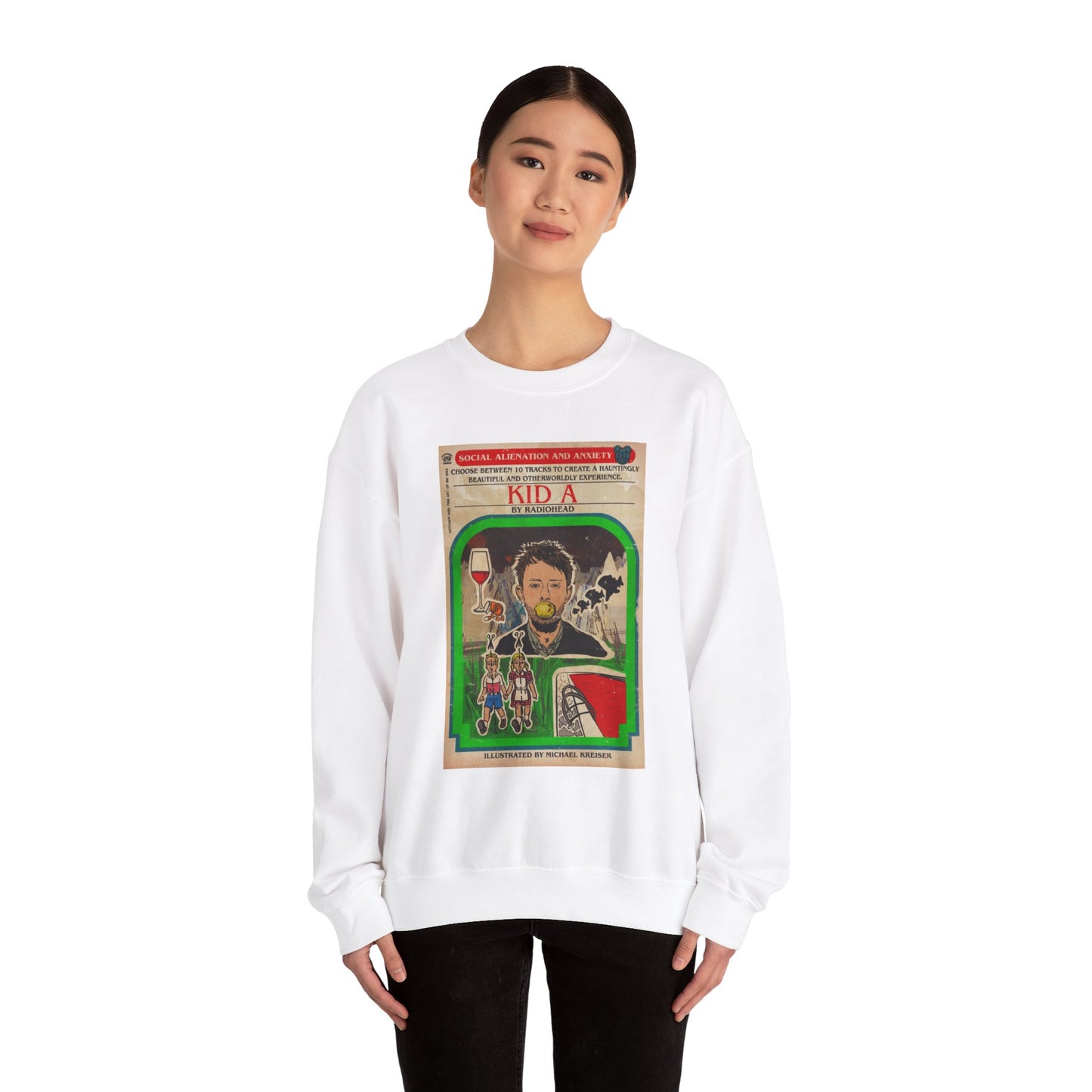Kid A - Unisex Heavy Blend™ Crewneck Sweatshirt