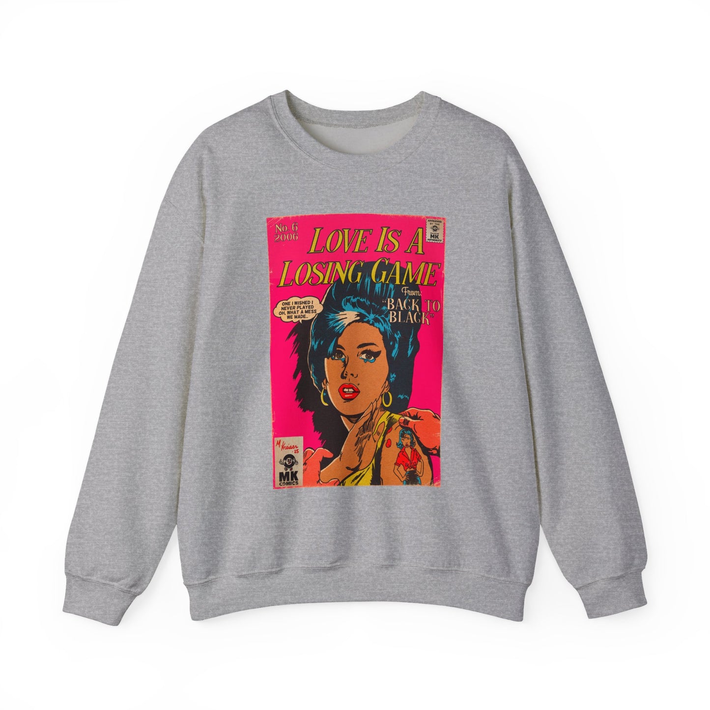 Love Is A Losing Game - Unisex Heavy Blend™ Crewneck Sweatshirt