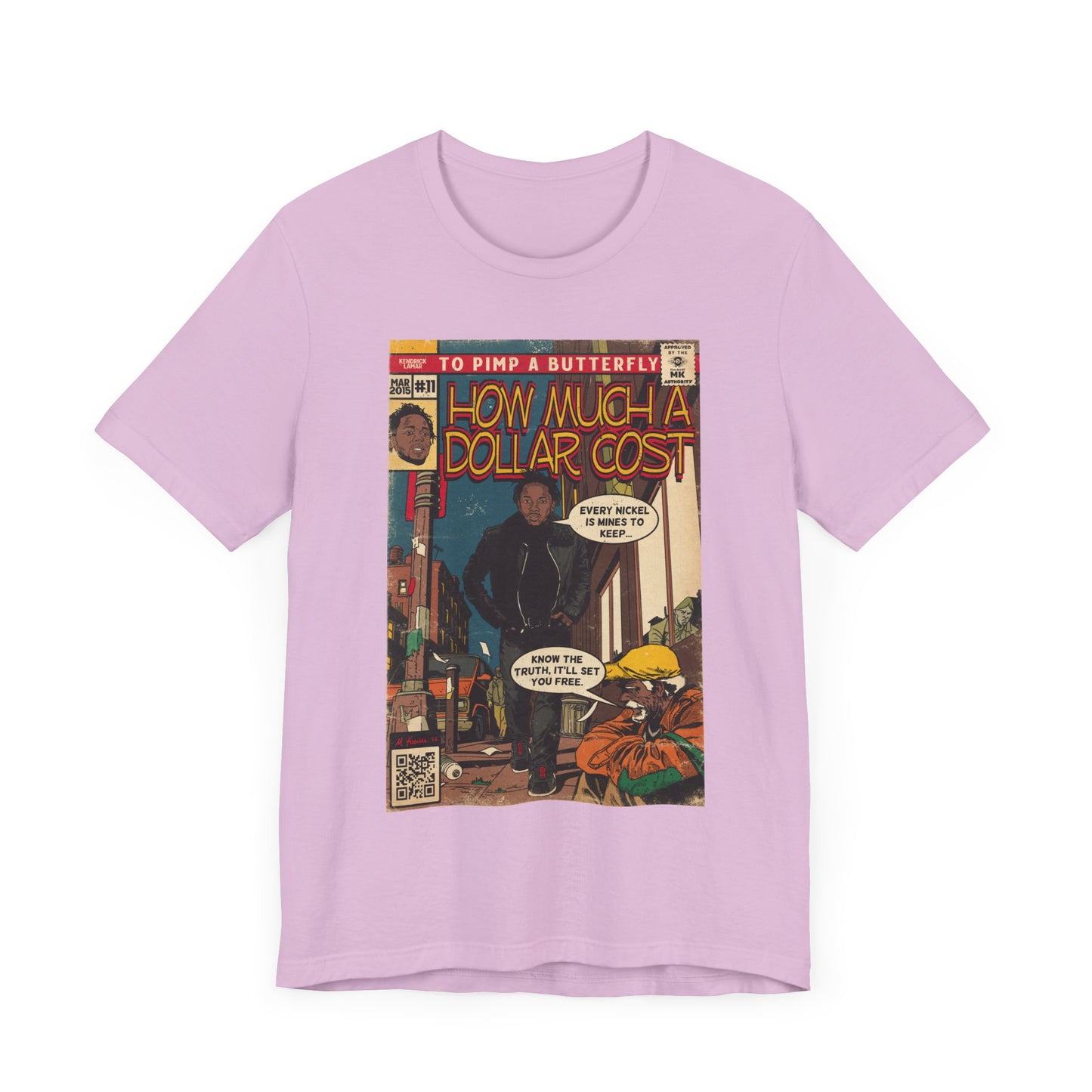 Kendrick Lamar - How Much A Dollar Cost - Unisex Jersey Short Sleeve Tee