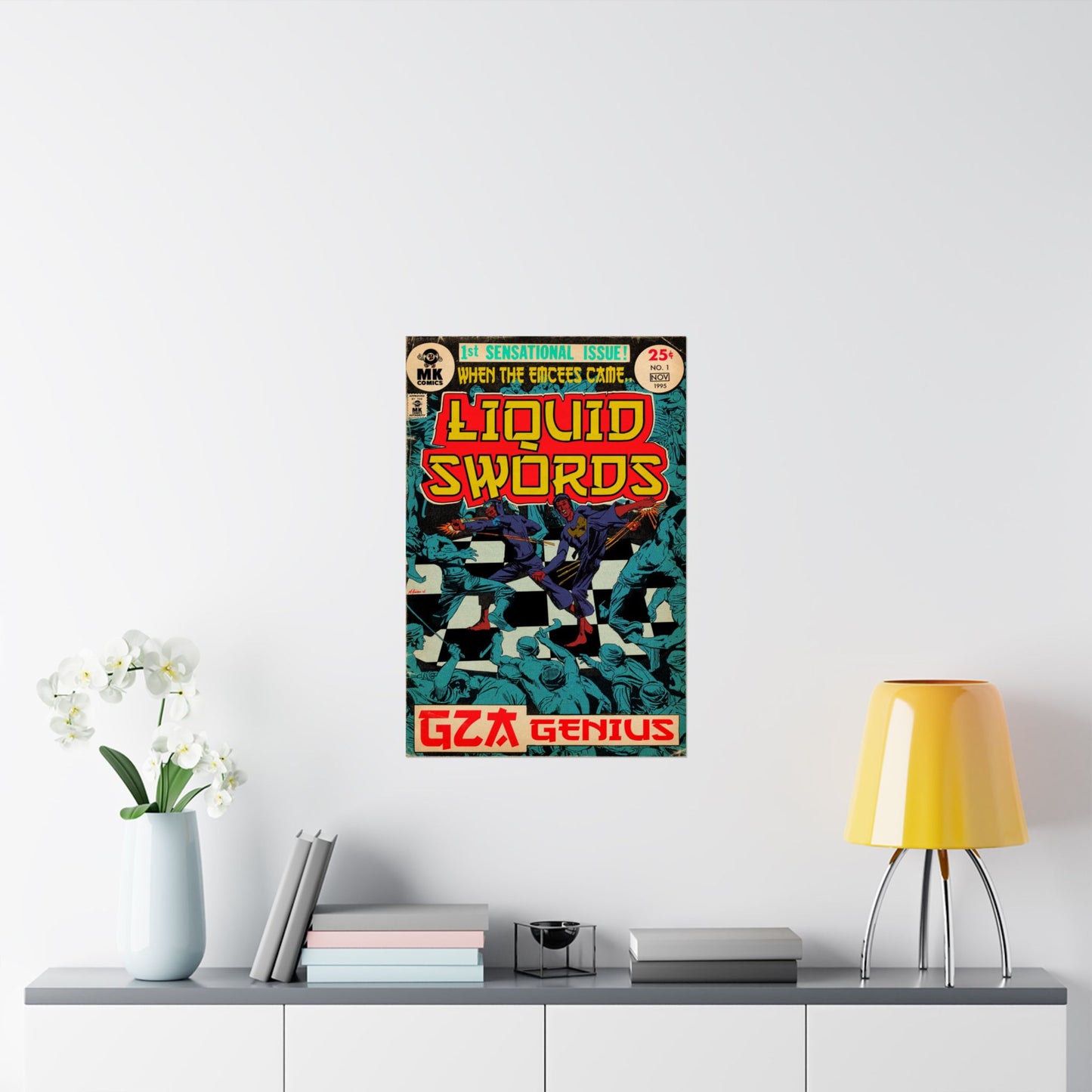 Liquid Swords - Vertical Matte Poster