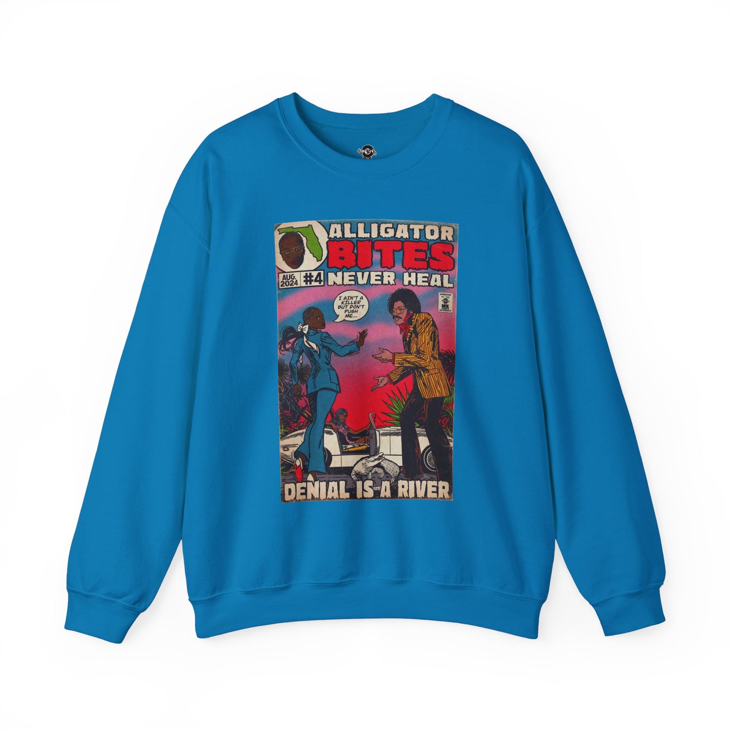 Doechii - Denial is a River - Alligator Bites - Unisex Heavy Blend™ Crewneck Sweatshirt