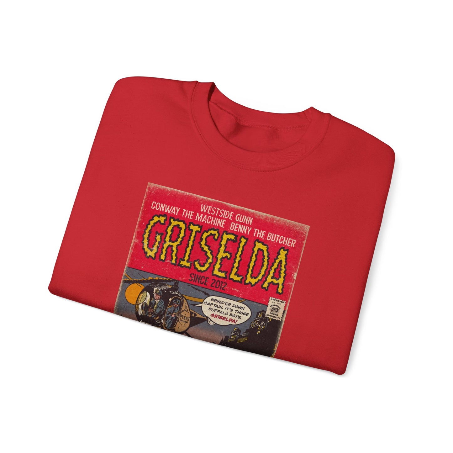 Griselda - Comic Book Art - Unisex Heavy Blend™ Crewneck Sweatshirt