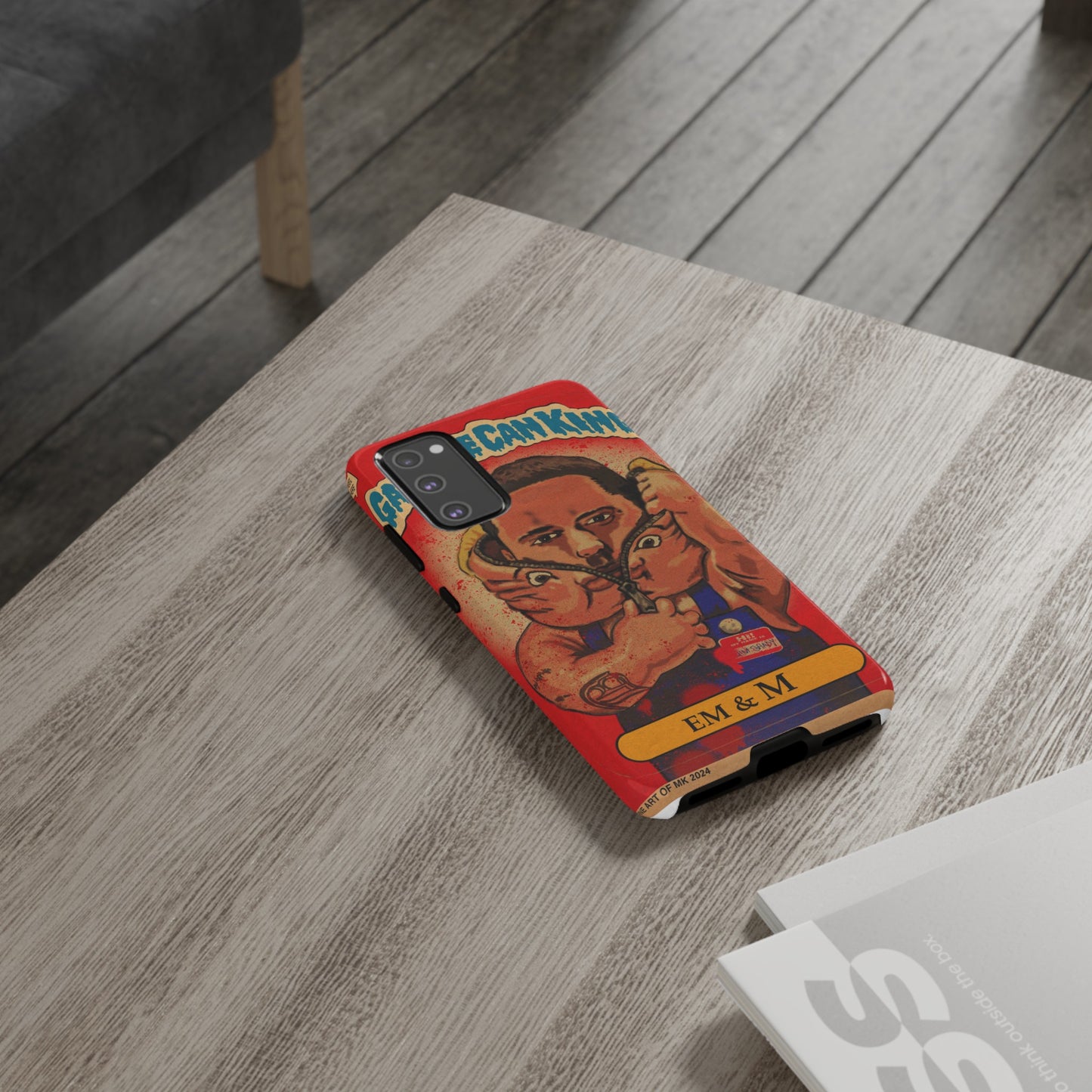 Em & M - Garbage Can Kings - Eminem - Tough Phone Cases