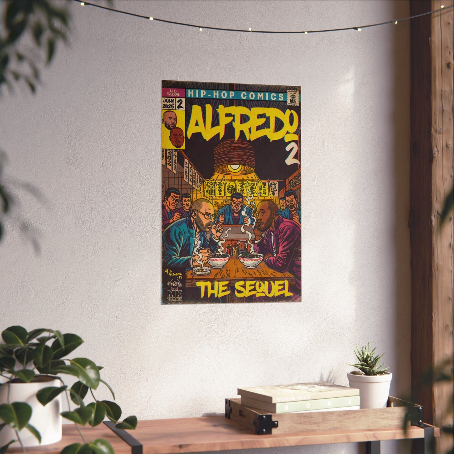 Alfredo 2 - Matte Vertical Posters
