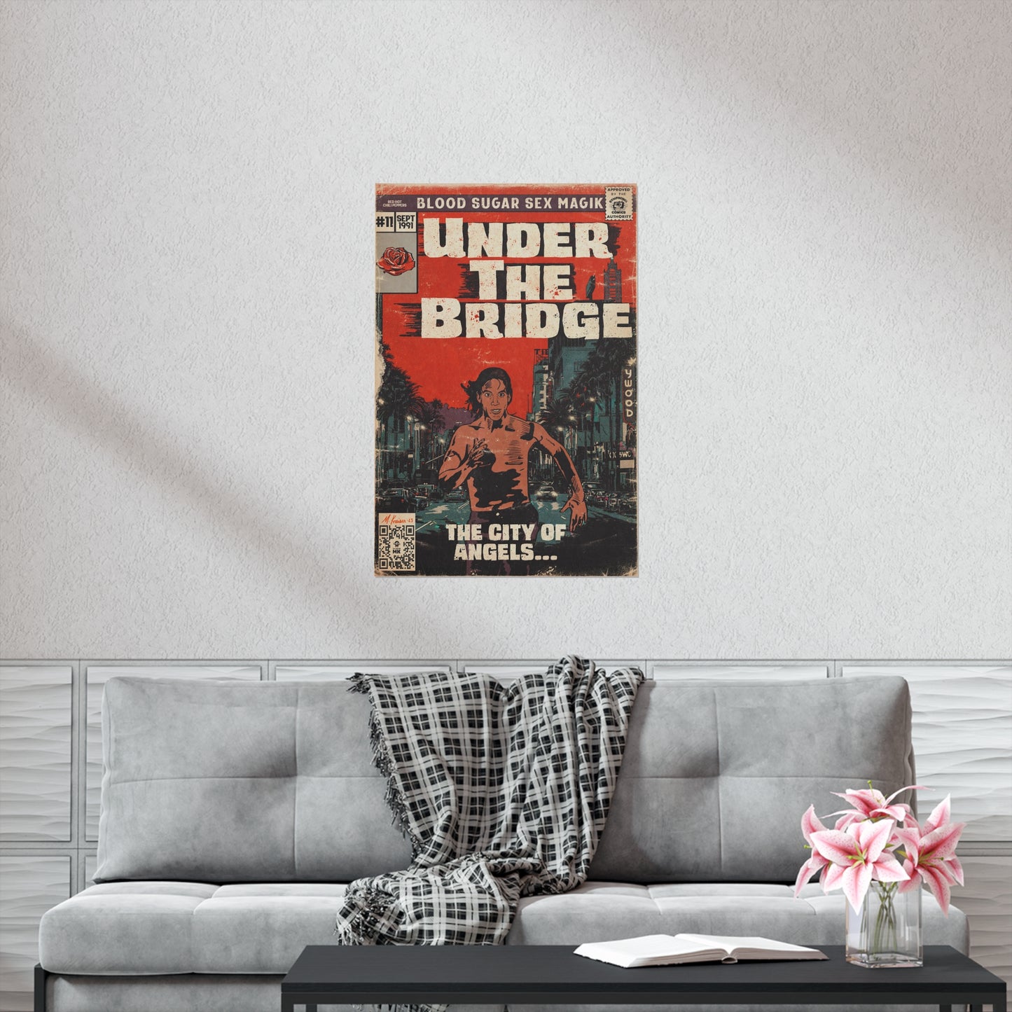 Under The Bridge - Vertical Matte Poster