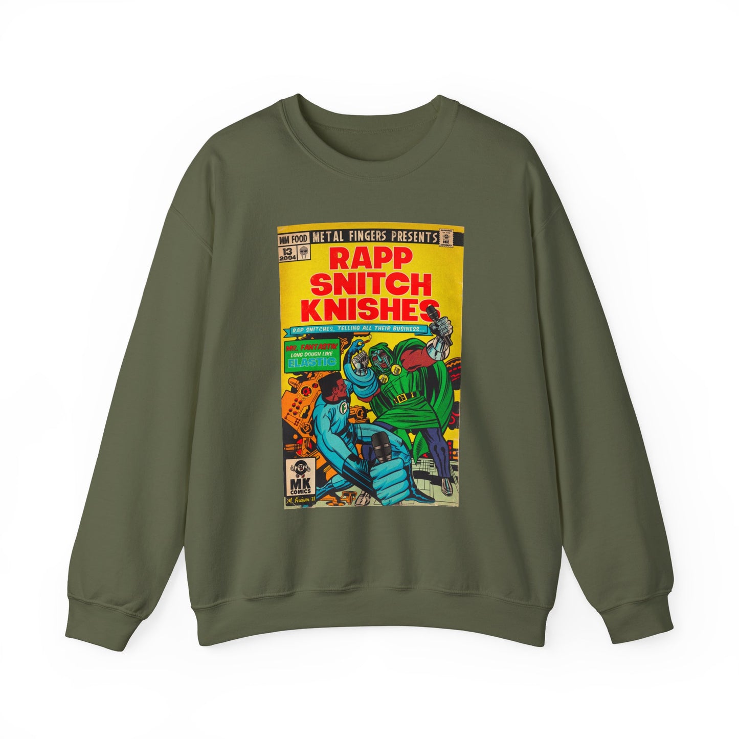 Rapp Snitch Knishes - Unisex Heavy Blend™ Crewneck Sweatshirt