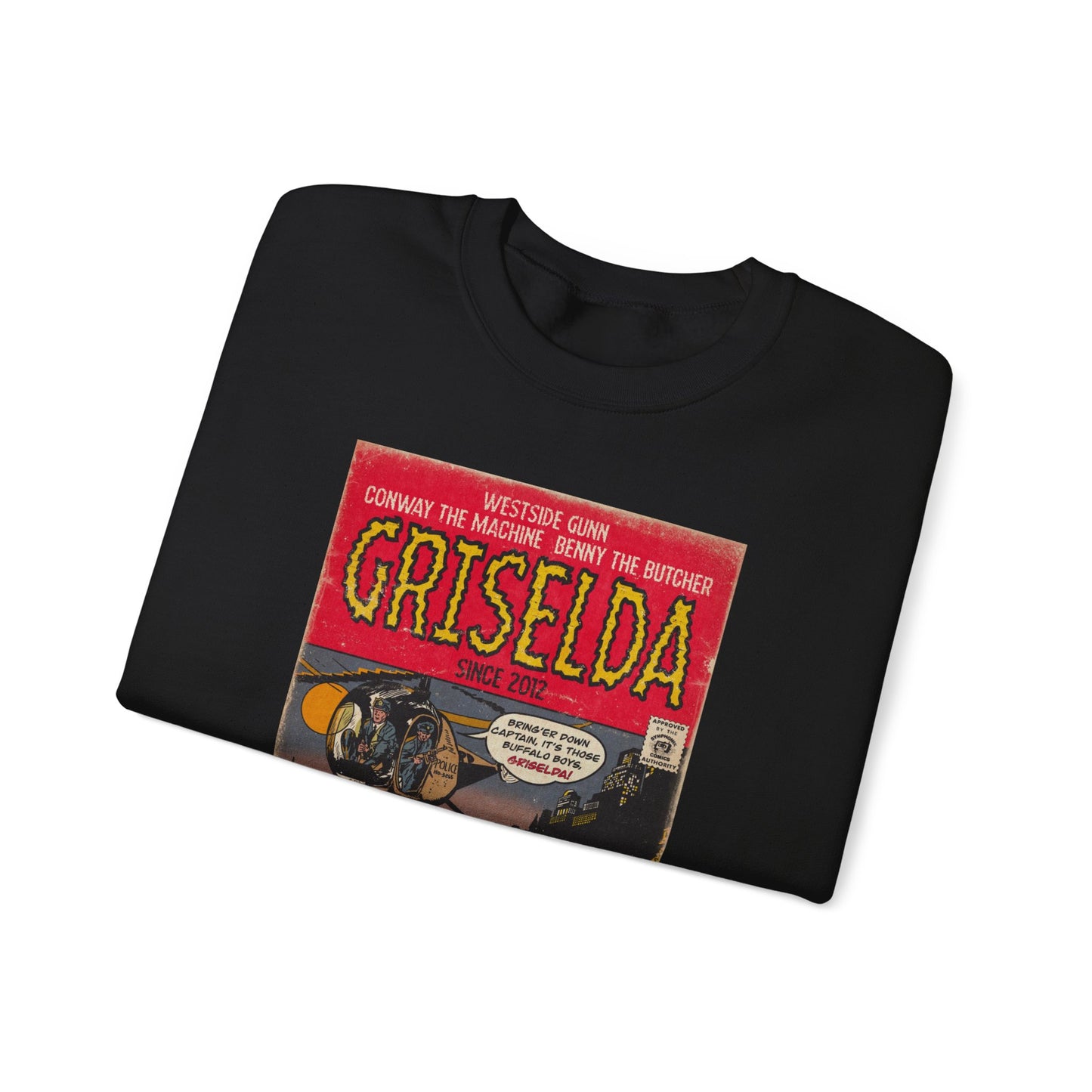 Griselda - Comic Book Art - Unisex Heavy Blend™ Crewneck Sweatshirt