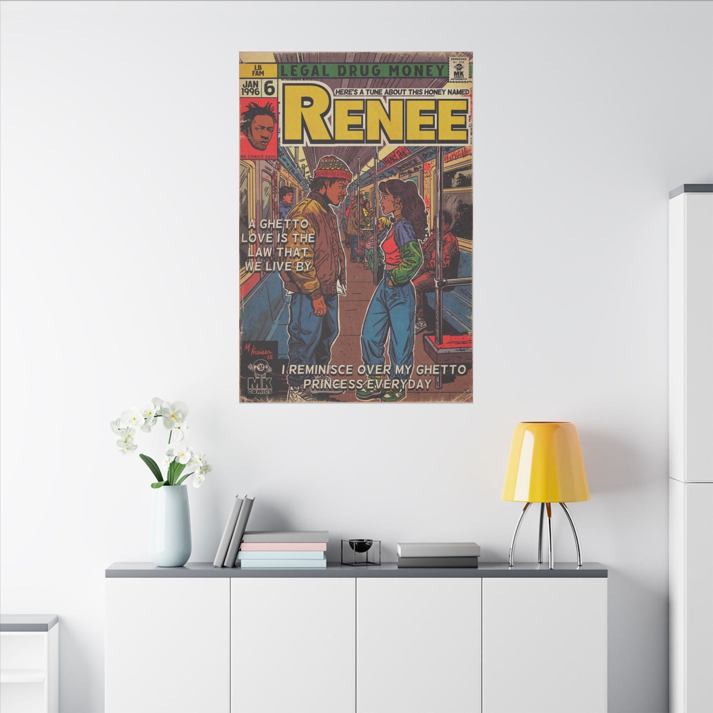 Renee - Matte Canvas, Stretched, 0.75" (Multi-Size)